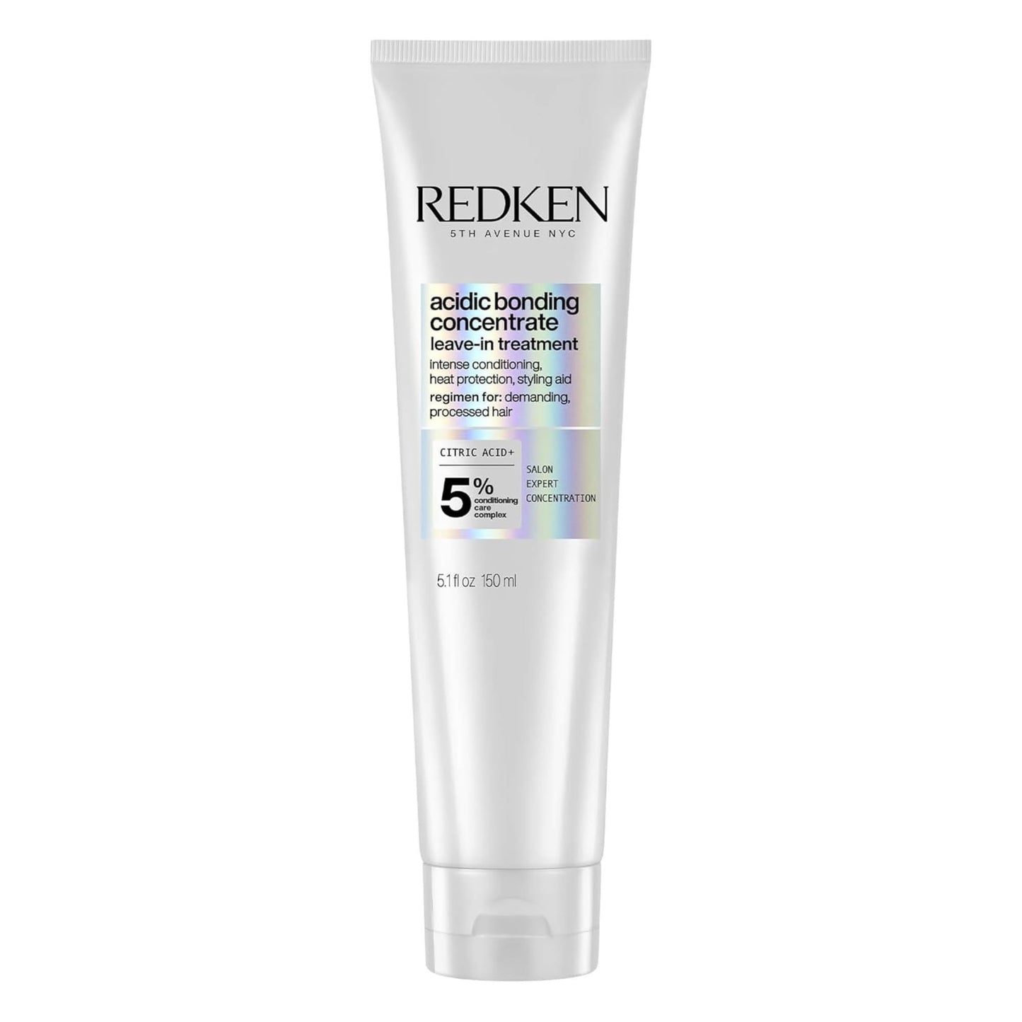 HotRedken Acidic Bonding Concentrate Leave In Conditioner - For Weak & Damaged Hair, Bond Building & Strengthening Hair Repair Treatment, Smooths & Provides Heat Protection