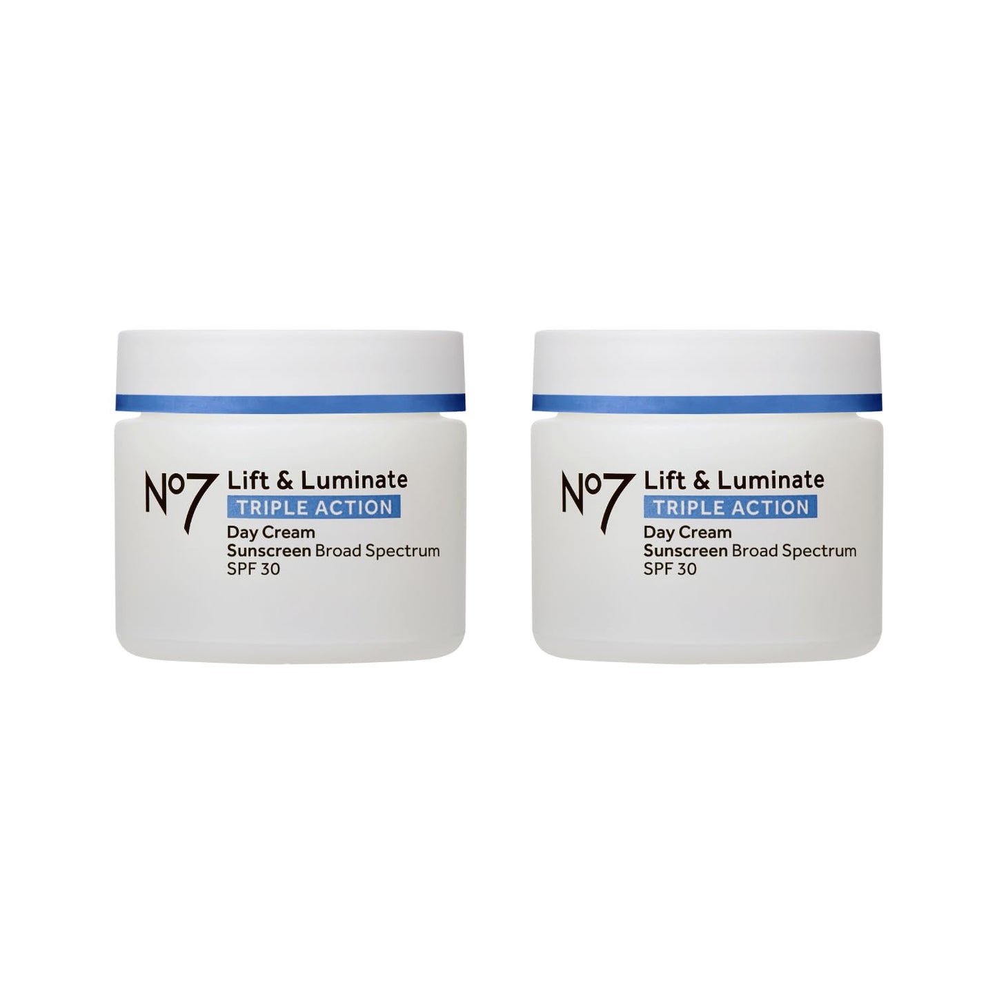 HotNo7 Lift & Luminate Triple Action Face Cream - Fragrance Free Face Moisturizer with SPF 30 - Formulated with Anti Aging Collagen Peptides & Brightening Complex (1.69 Oz)