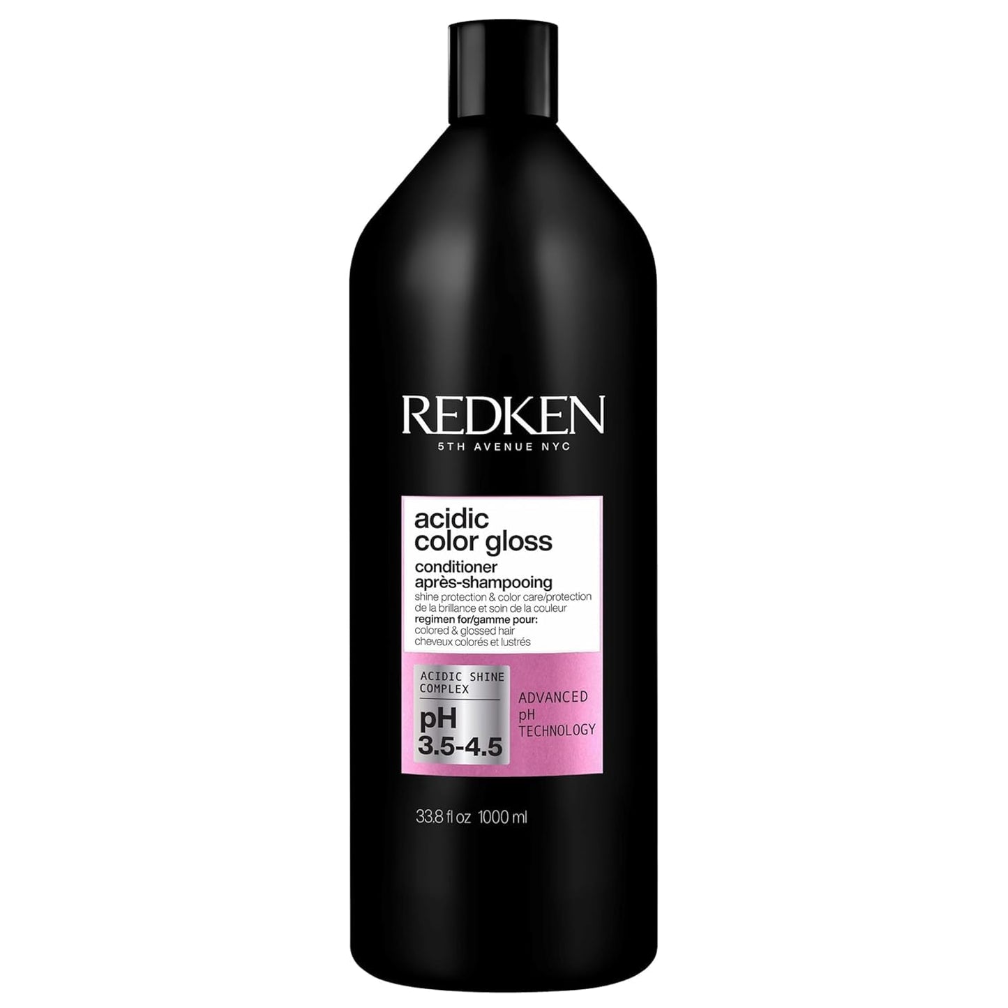 HotRedken Acidic Color Gloss Conditioner - Color Protection & Vibrancy, Salon-Grade Hair Shine, For Color-Treated Hair