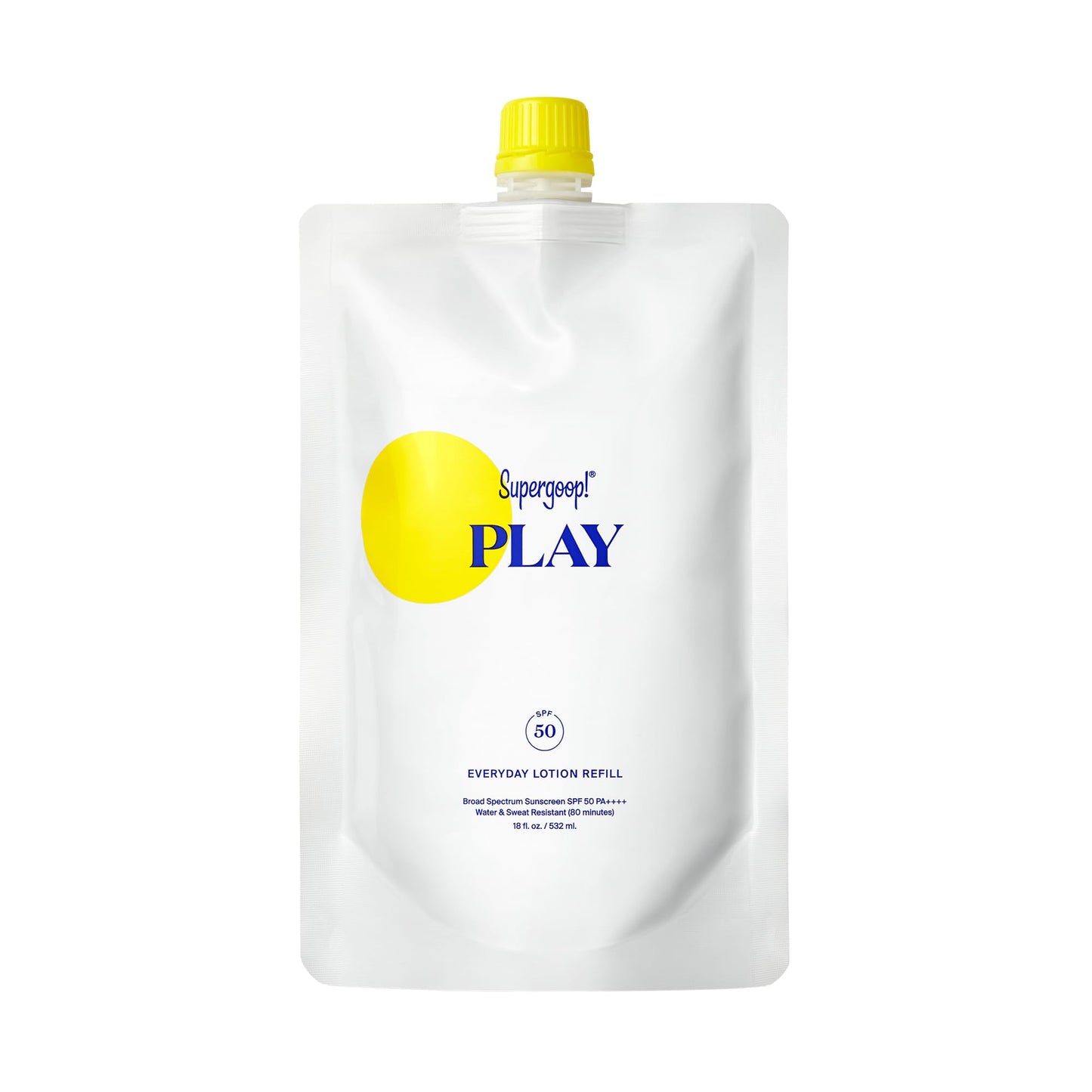 HotSupergoop! PLAY Everyday Lotion - Broad Spectrum Body & Face Sunscreen - Great for Active Days - Fast Absorbing, Water & Sweat Resistant