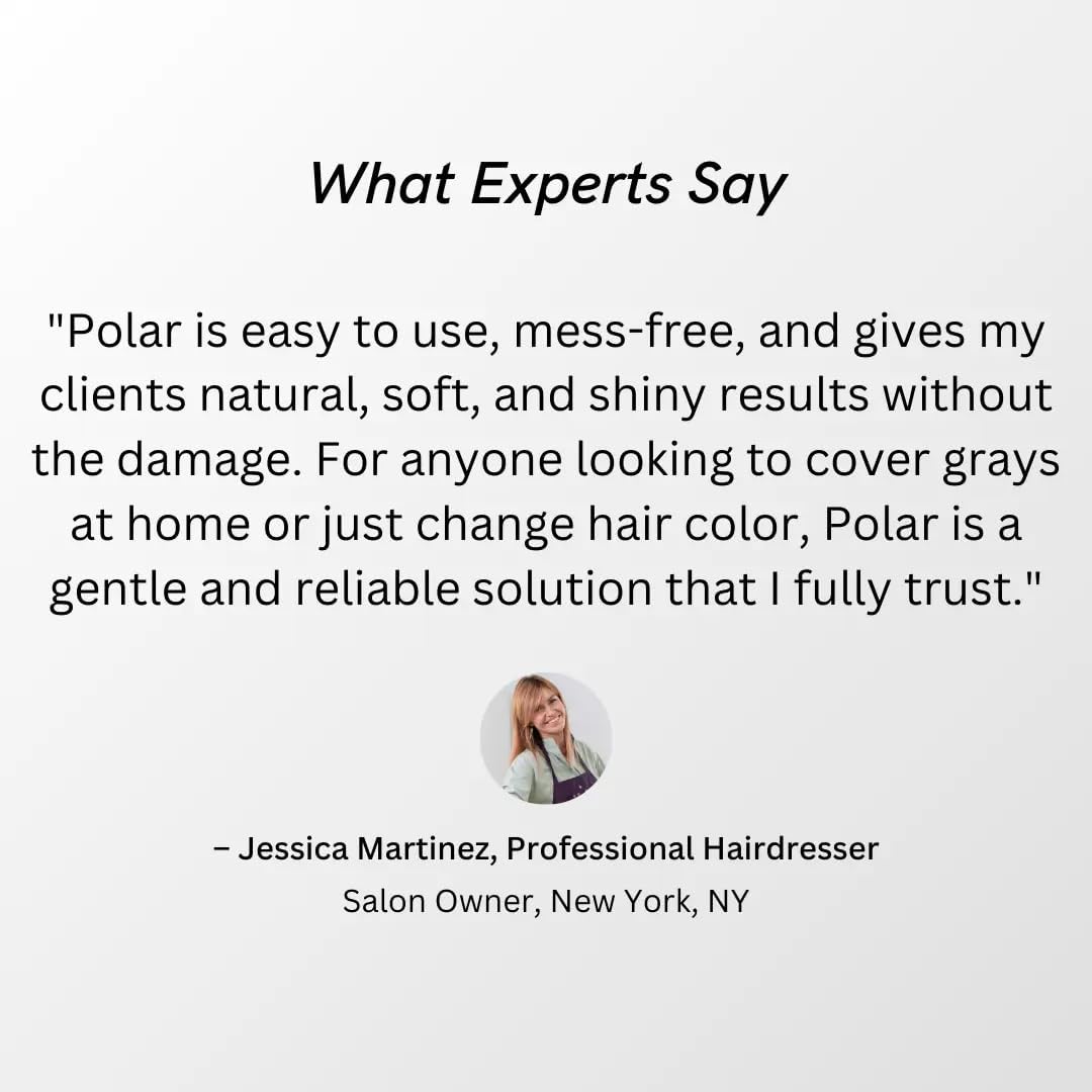 HotPolar Hair Dye Shampoo, Dark Brown Hair Dye Color Shampoo for Gray Coverage | Dark brown hair dye shampoo for gray hair coverage; semi-permanent color cleanser, quick application, easy rinse, 6.76 fl oz