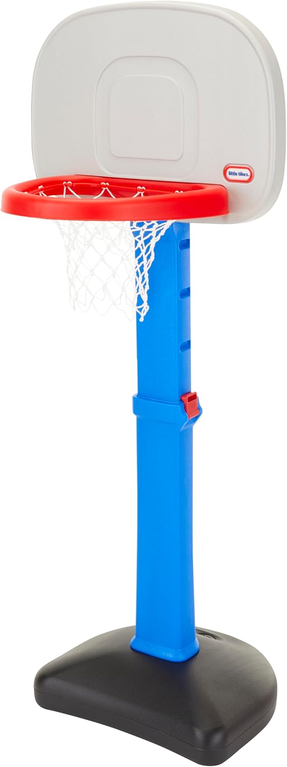 HotLittle Tikes Easy Score Basketball Set, Blue, 3 Balls - Amazon Exclusive, 23.75 x 22 x 61 inches