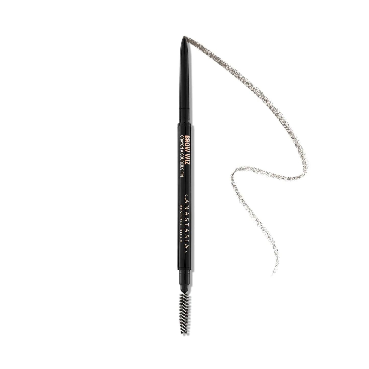 HotAnastasia Beverly Hills Brow Wiz - Ultra-Slim Retractable Eyebrow Pencil for Hair-Like Strokes, Natural Precision Definition, Longwear Waterproof Smudge-Proof for Filling & Shaping Brows