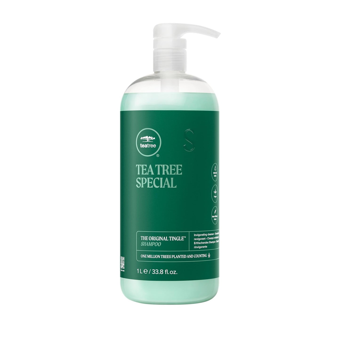 HotTea Tree Special Shampoo, Deep Cleans, Refreshes Scalp, For All Hair Types, Especially Oily Hair