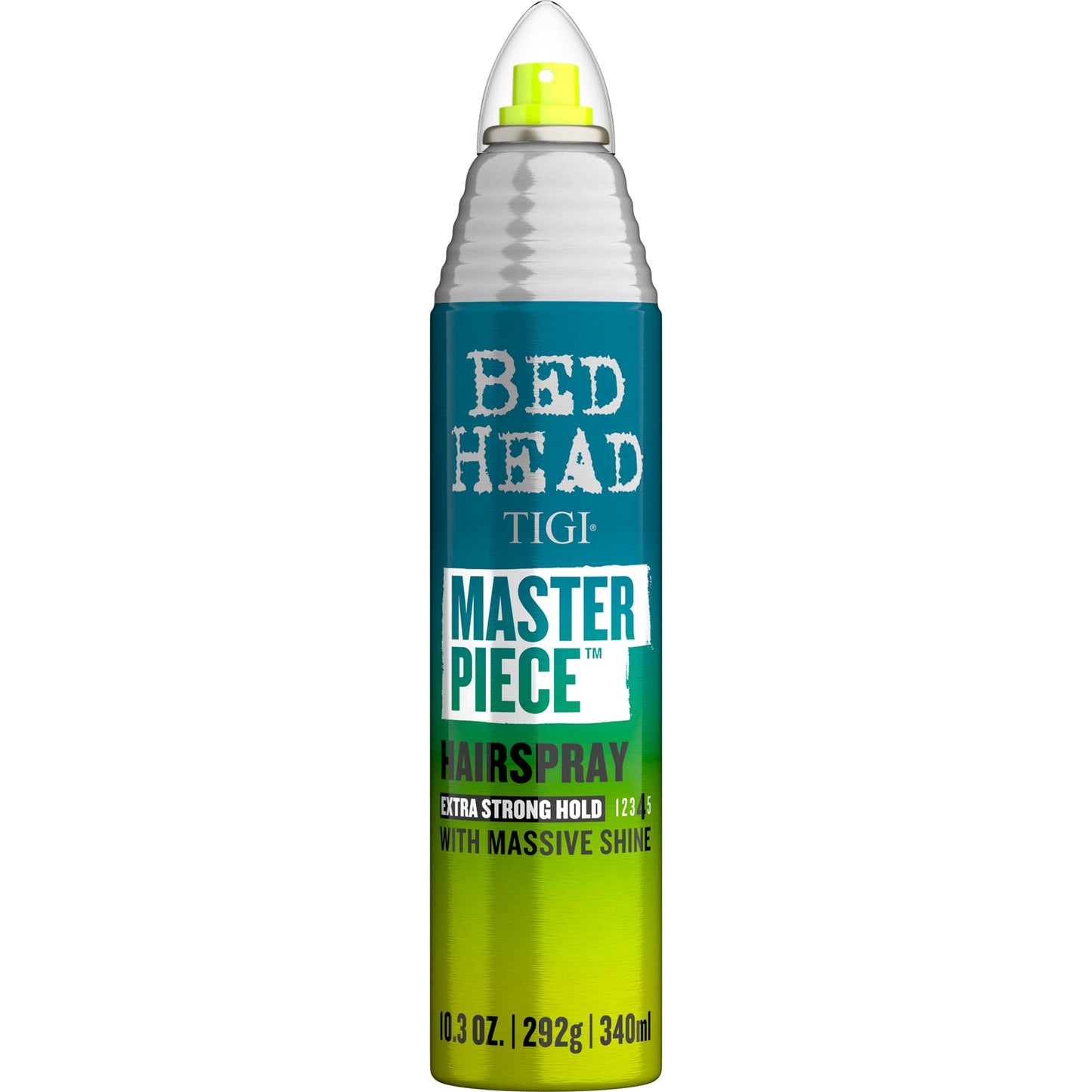 HotTIGI Bed Head Frizz Control Hair Spray, Masterpiece Extra Hold Hair Care Spray for Shiny and Glossy Hair, 10.3 oz