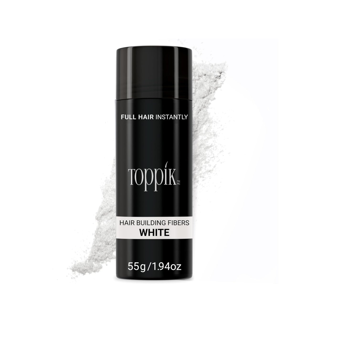 HotToppik Hair Building Fibers, Fill In Fine or Thinning Hair Instantly Thicker, Fuller Looking Hair 9 Shades,4 size options