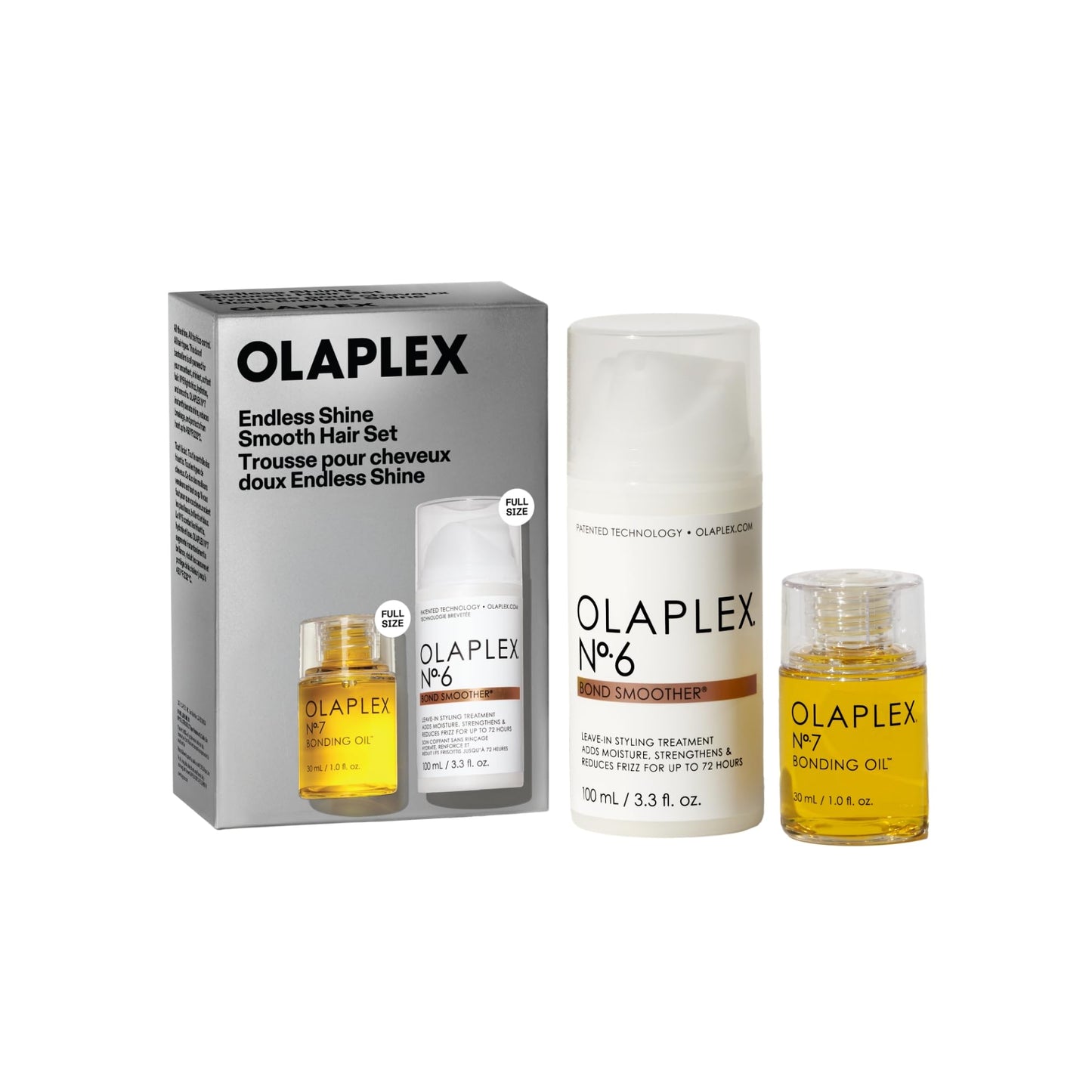 HotOlaplex N°.7 Bonding Oil: High Shine | Heat Protectant, Visibly Smooths & Softens Hair, Added Color Vibrancy, Up to 72 Hour Frizz Control | For Coily, Curly, Straight, and Wavy