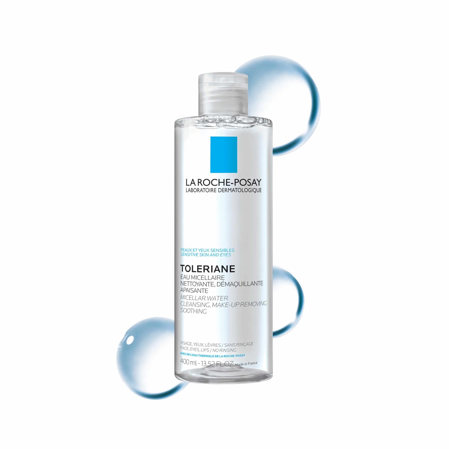 HotLa Roche-Posay Micellar Cleansing Water for Sensitive Skin, Micellar Water Makeup Remover, Cleanses and Hydrates Skin, Gentle Face Toner, Oil Free