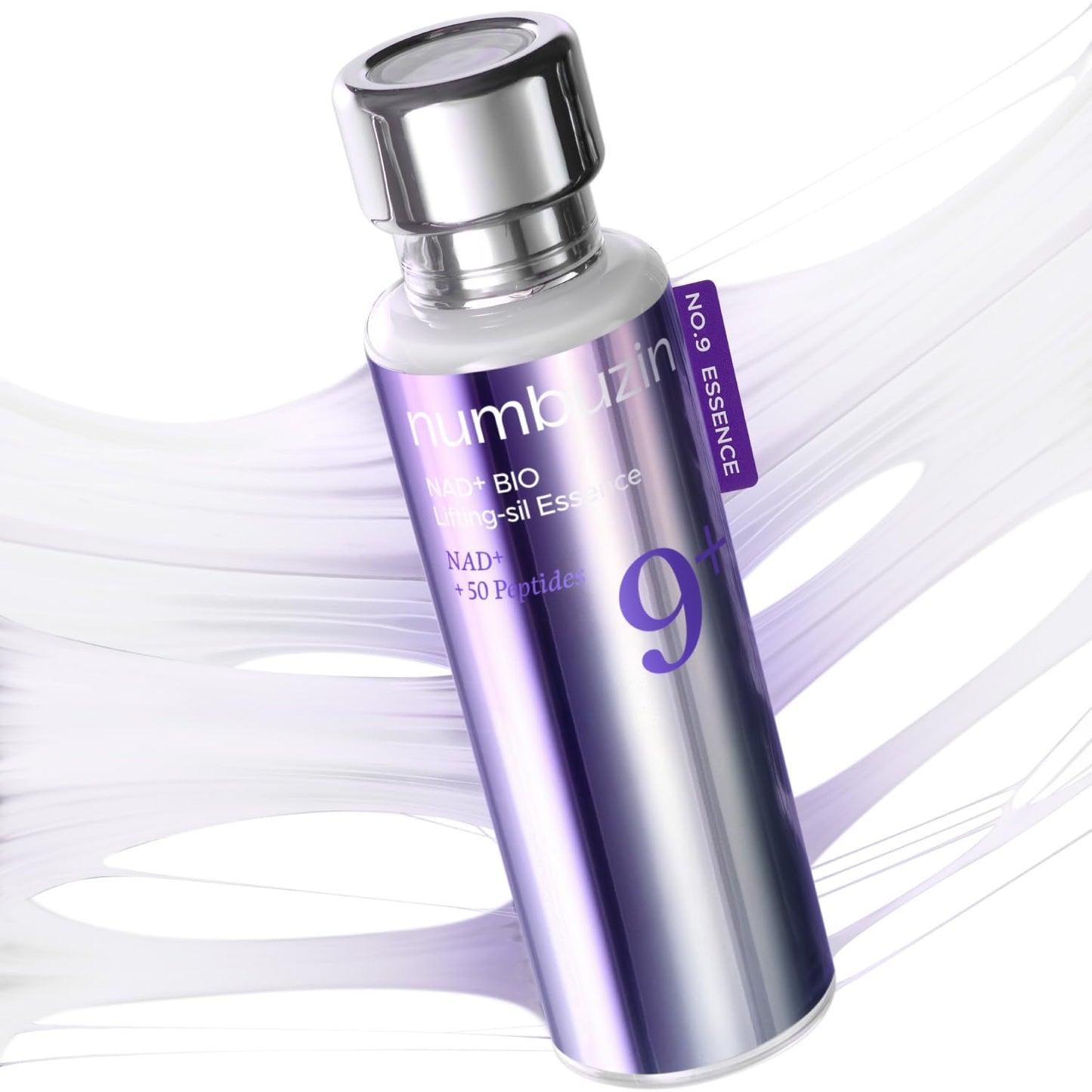Hotnumbuzin No.9 NAD+ Peptide Serum for Face, Neck and Body - for anti-aging, Sagging Skin, Fine Lines & Elasticity, Lifting, Hydrating & Skin Tightening Formula, Korean Skincare 1.69 fl oz