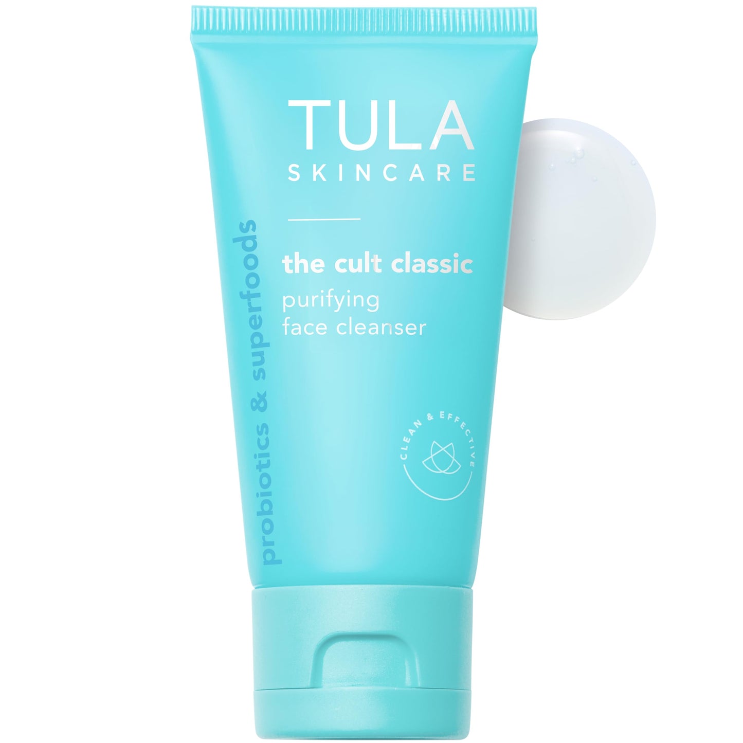HotTULA Skincare Cult Classic Purifying Face Cleanser, Daily Wash for Pores & Skin Balance with Prebiotic Extracts, Antioxidants & Turmeric, Deep Cleansing Formula