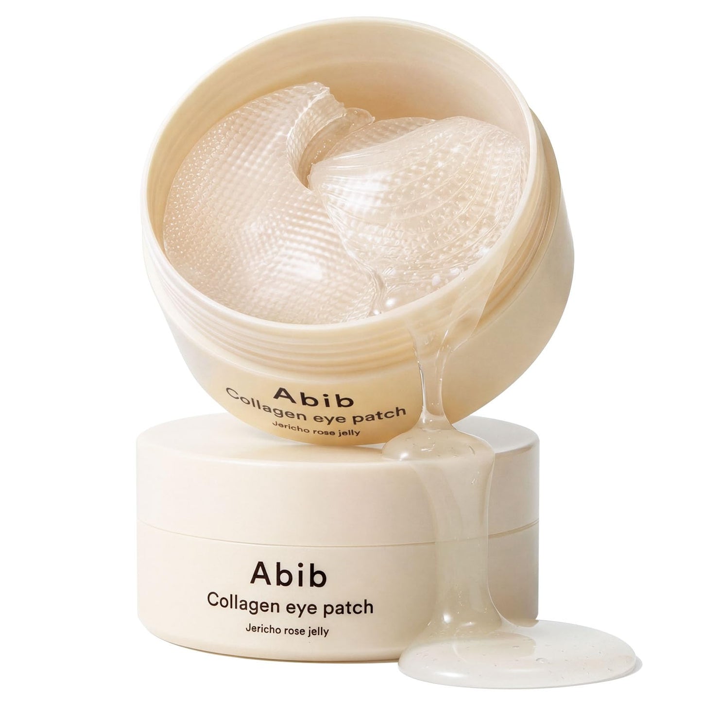 HotAbib PDRN Retinal Eye Patches for Rejuvenating & Puffy Eyes with Glow Jelly, Niacinamide, 60 Count, Korean Skin Care