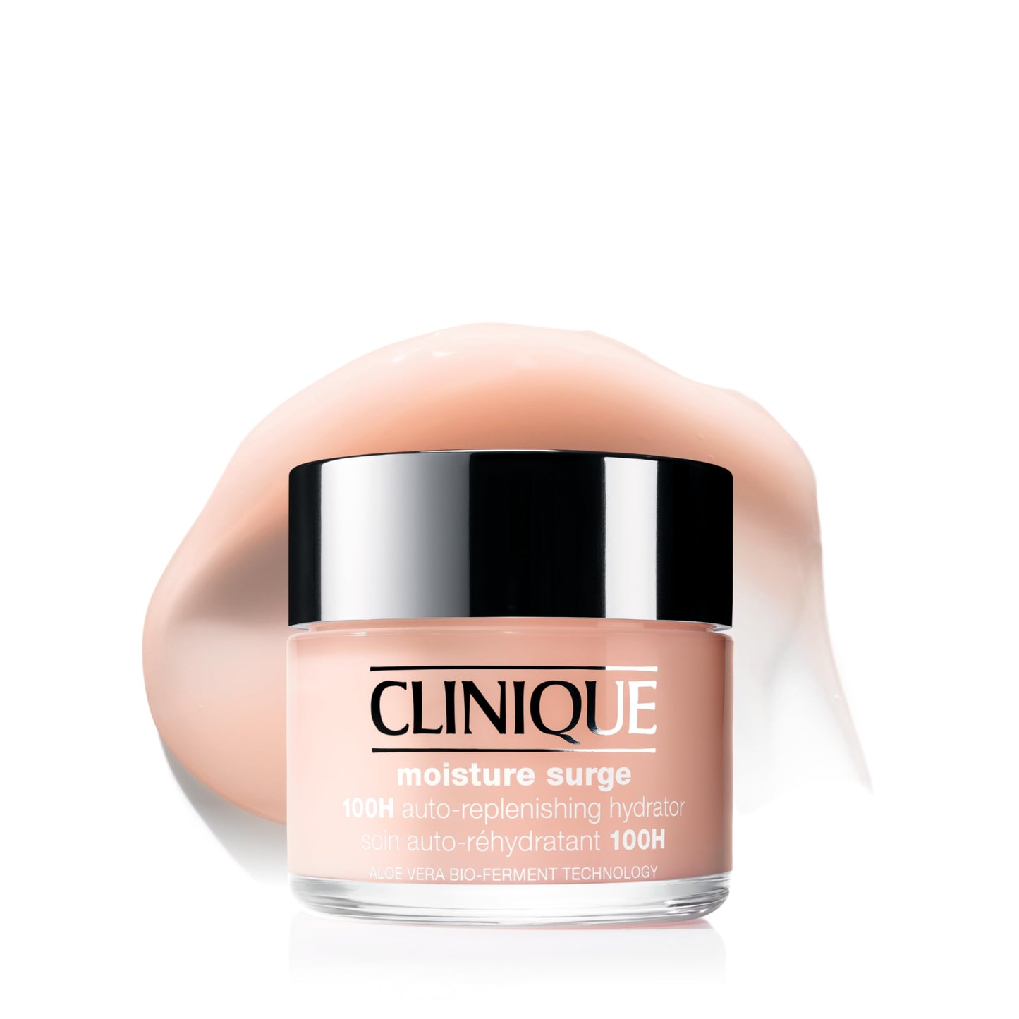 HotClinique Moisture Surge 100H Auto-Replenishing Hydrator Oil Free Face Moisturizer | With Hyaluronic Acid, Aloe Bioferment and Vitamins C + E | For All Skin Types | Hydrating + Moisturizing