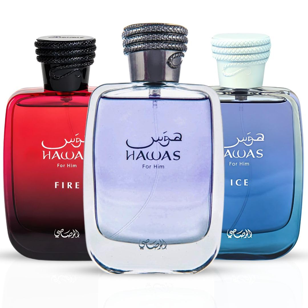 Hot Rasasi Hawas for Men Eau de Parfum Spray, 3.33 Ounce