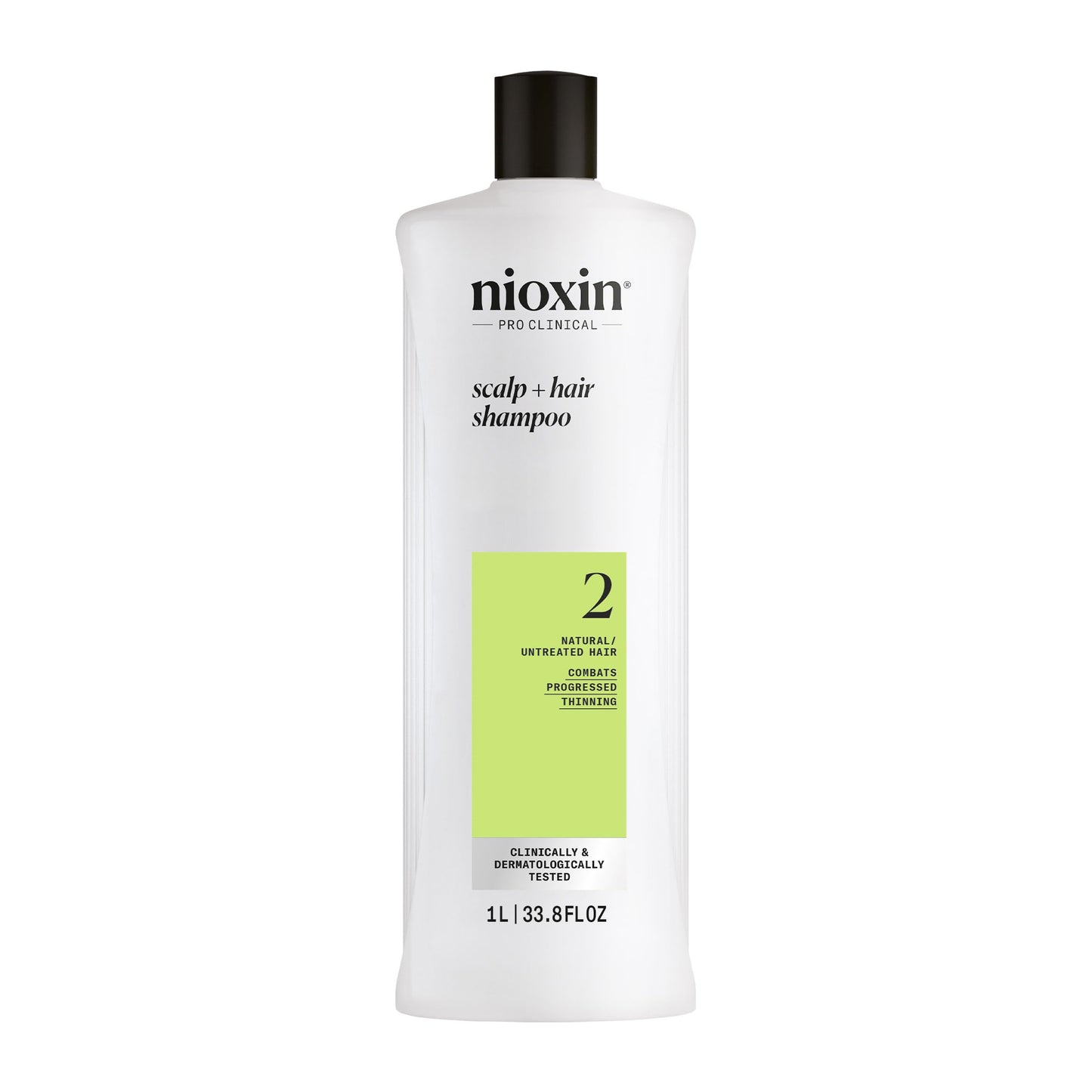 HotNIOXIN System 2 | Scalp Care | Shampoo | Hair Thickening | For Natural Hair | Scalp Health | For Natural Hair with Progressed Thinning | Cleanse & Boost Hair Density with Niacinamide & Biotin