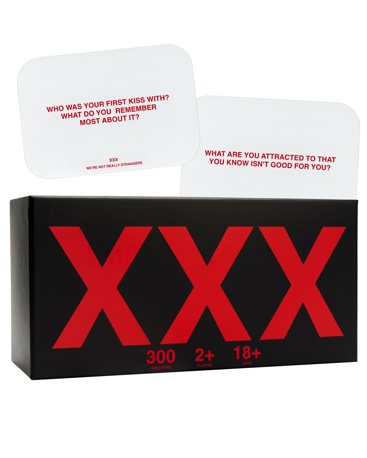 HotWE'RE NOT REALLY STRANGERS Couples Edition Card Game - 150 Conversation Cards for Couples - 2 Player Game for Memorable Date Nights & Game Nights, Ages 15+, 2 Players