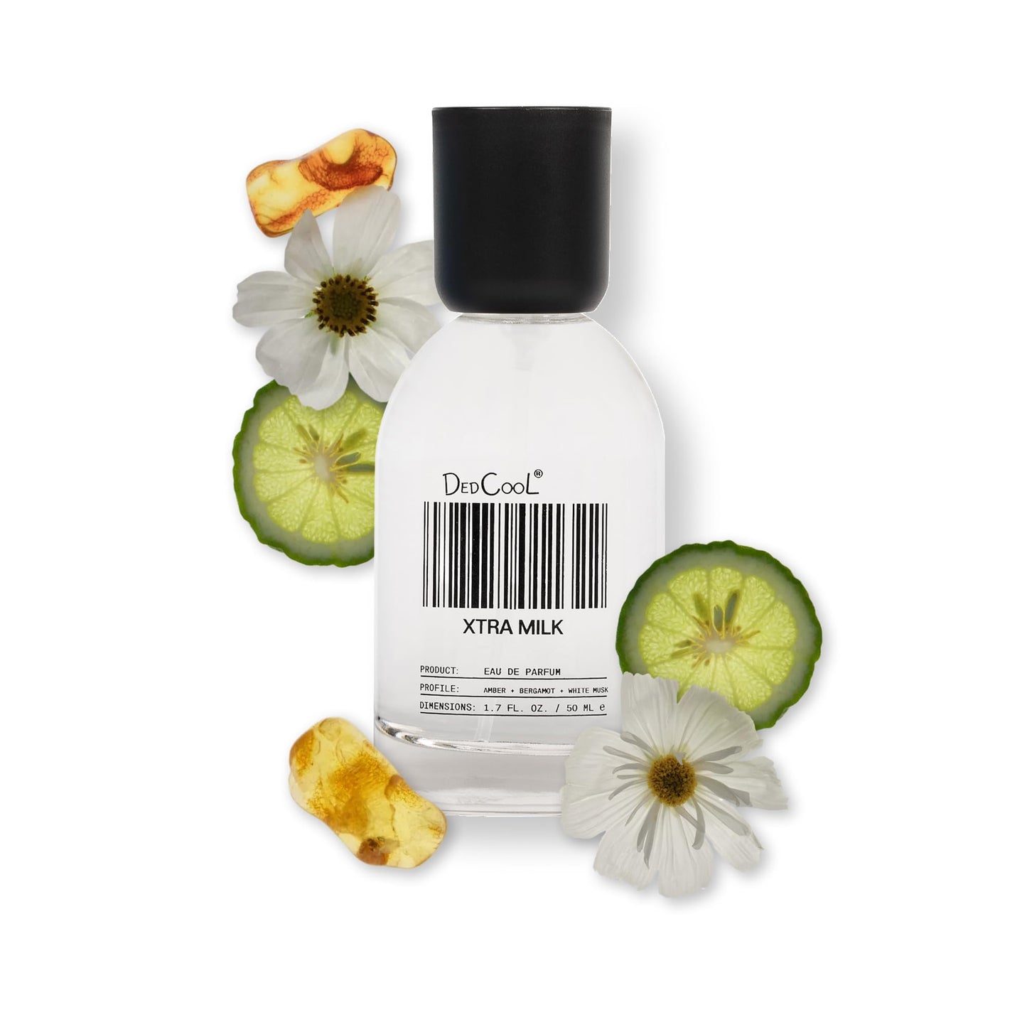 Hot DedCool, Eau de Parfum, Mochi Milk, Clean Unisex Fragrance, 1.7 fl oz | Peach nectar, marshmallow & sweet rice milk notes, non-toxic & vegan