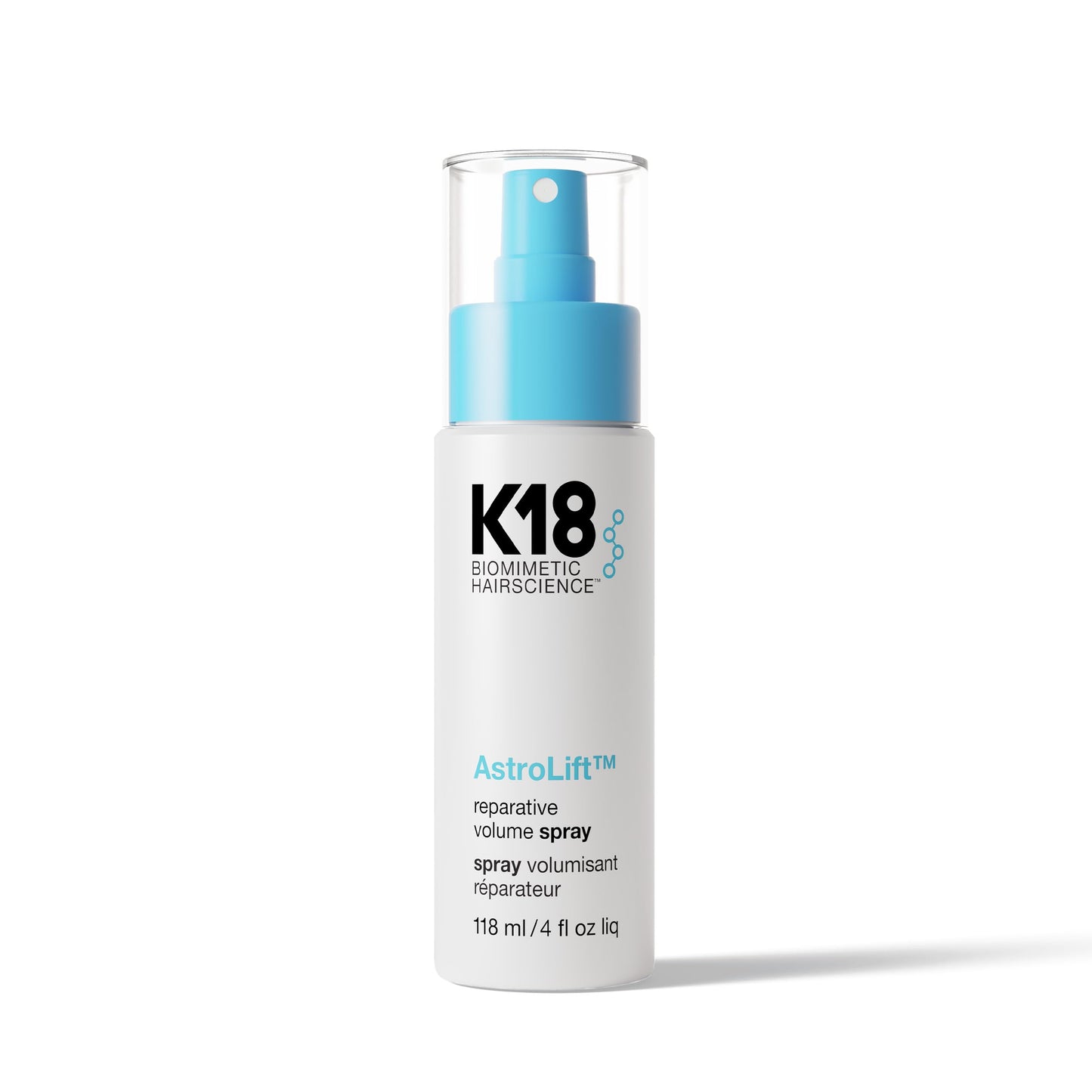 HotK18 AstroLift™ Reparative Volume Spray, 2-Day Hair Thickening + Hold For Thin, Fine, Fragile Hair, Non-Sticky, Non-Crunchy, Humidity-Resistant Volumizing Spray