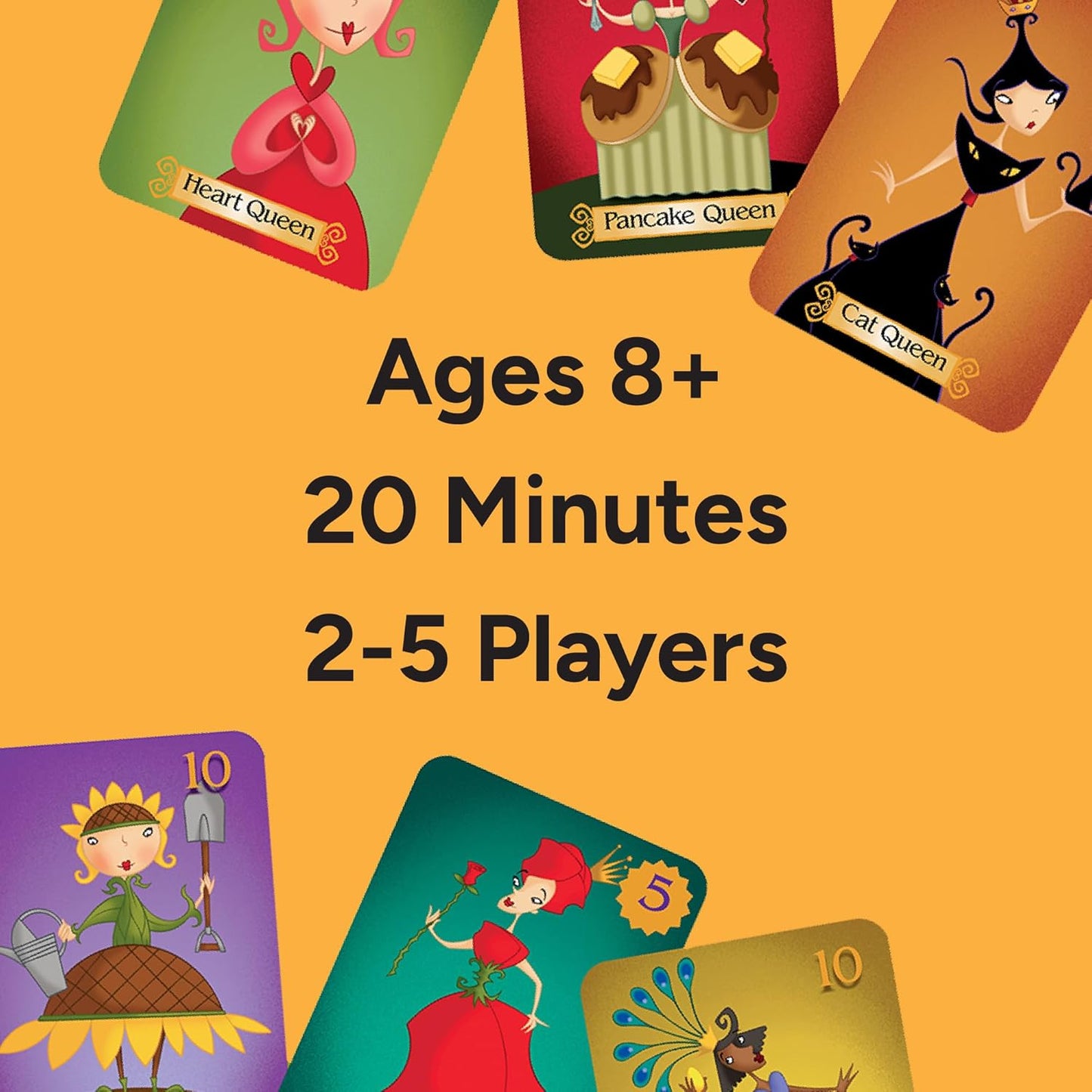 HotSleeping Queens Card Game by Gamewright | Kids and Family Card Games for Ages 8 and up | Fast Playing Strategy & Math Board Game | 2–5 Players