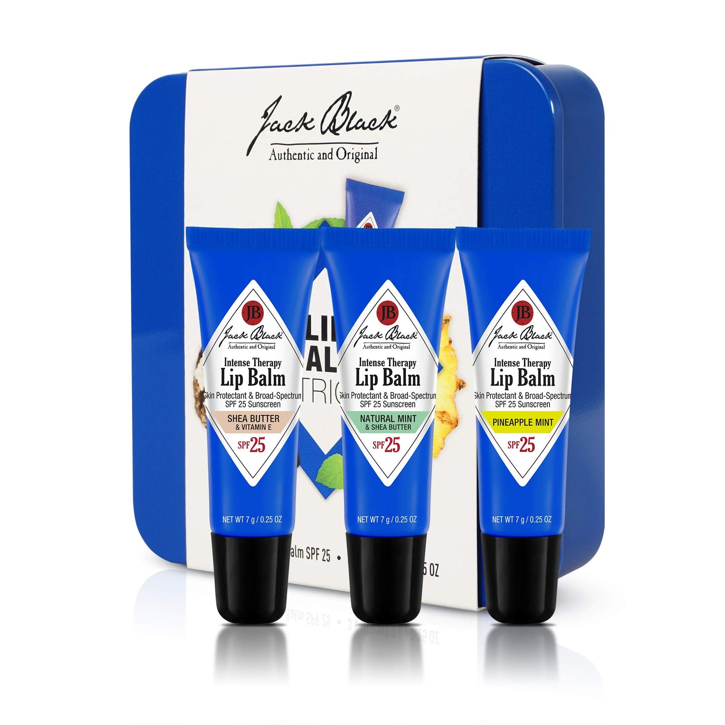 HotJack Black Intense Therapy Lip Balm – SPF 25 Sun Protection, Lip Moisturizer