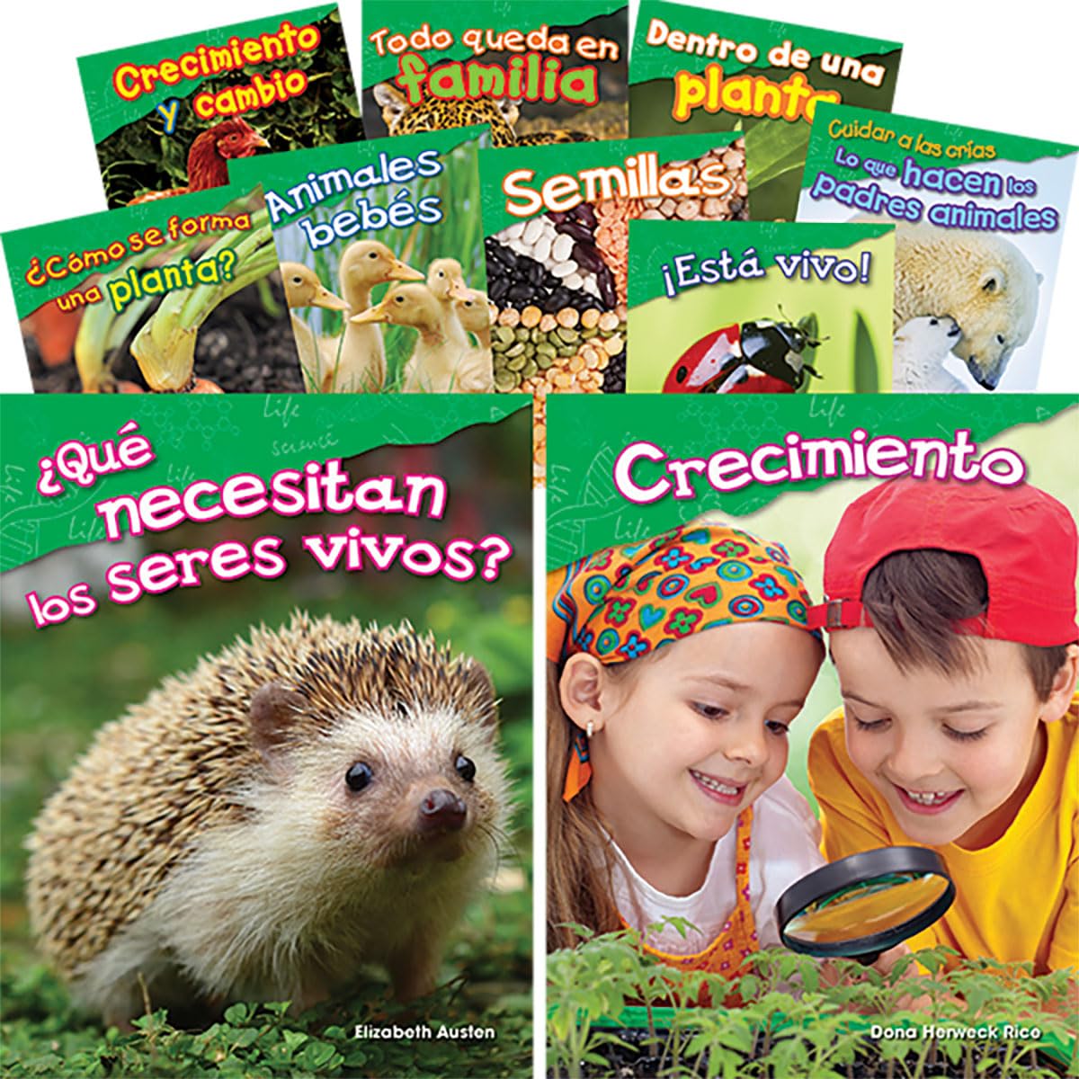Hot Let's Explore Life Science Grades K-1 Spanish, 10-Book Set (Science: Informational Text) (Spanish Edition)
