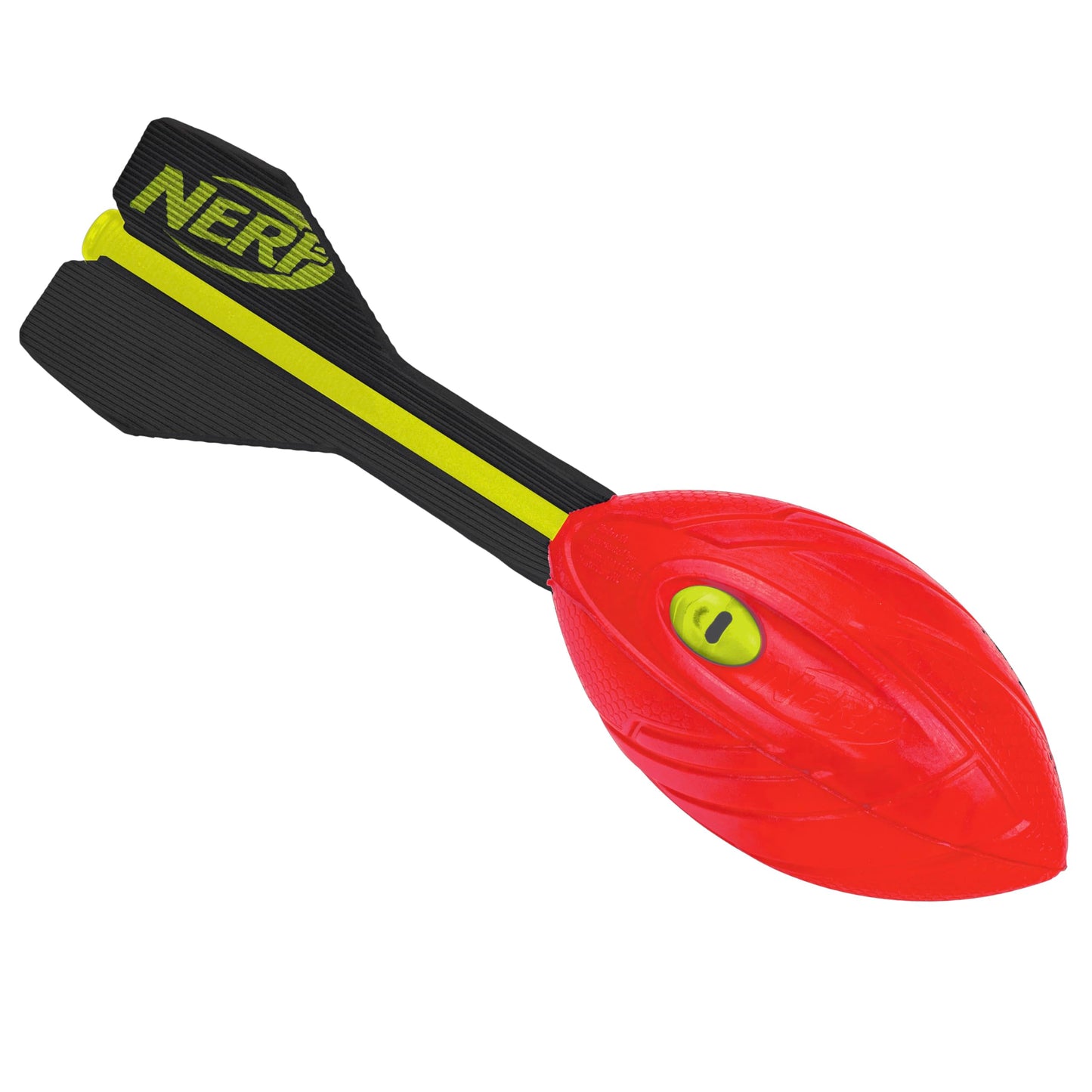 HotNerf Vortex Aero Howler Neon Foam Ball, Classic Long-Distance Football, Flight-Optimizing Tail, Whistling Sound, Indoor & Outdoor Fun (Amazon Exclusive)