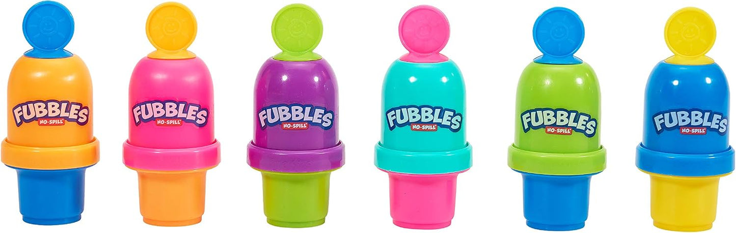 Hot Little Kids Fubbles No-Spill Mini Bubble Tumbler (3 Pack), Multi (99630)