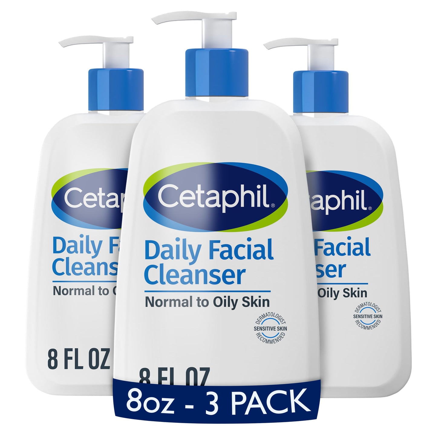 HotCetaphil Face Wash, Daily Facial Cleanser for Sensitive, Combination to Oily Skin, 20 oz, Gentle Foaming, Soap Free, Hypoallergenic