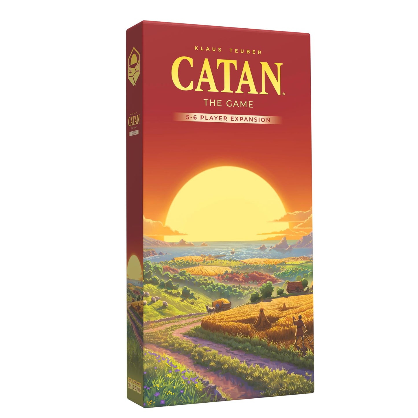 HotCATAN 5-6 Player Board Game Expansion (6th Edition) Strategy Game ADD-ON, Requires the CATAN Base Game (Sold Separately), Ages 10+, 5-6 Players, 90+ Minute Playtime