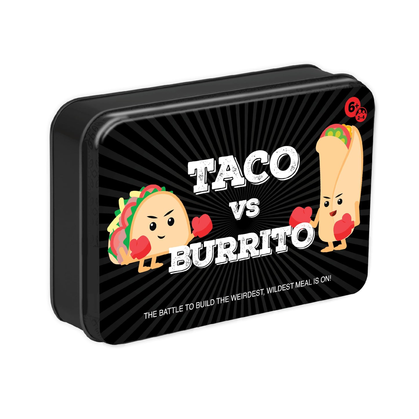 HotTaco vs Burrito - The Wildly Popular Surprisingly Strategic Card Game Created by a 7 Year Old - 5 Ways to Play - a Family-Friendly Party Game for Kids, Teens & Adults
