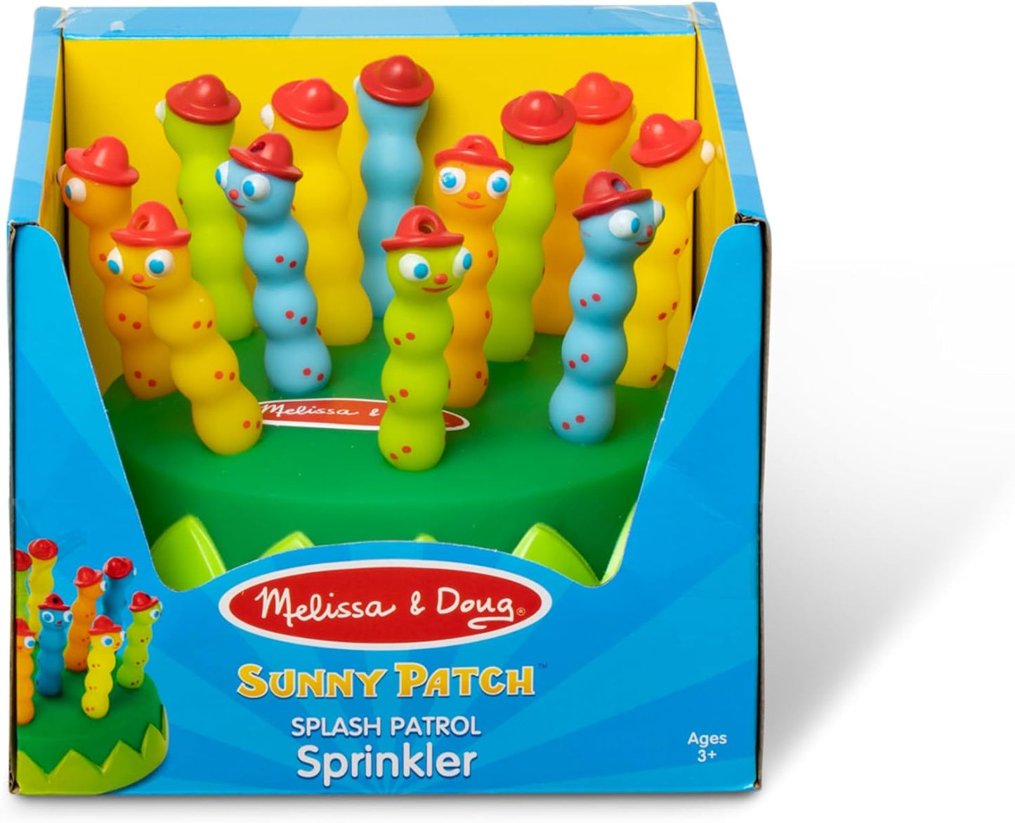 Hot Melissa & Doug Splash Patrol Sprinkler Outdoor Water Toy for Kids - Water Sprinkler for Kids and Sensory Play, Connects to Standard Garden Hose, Ages 3+