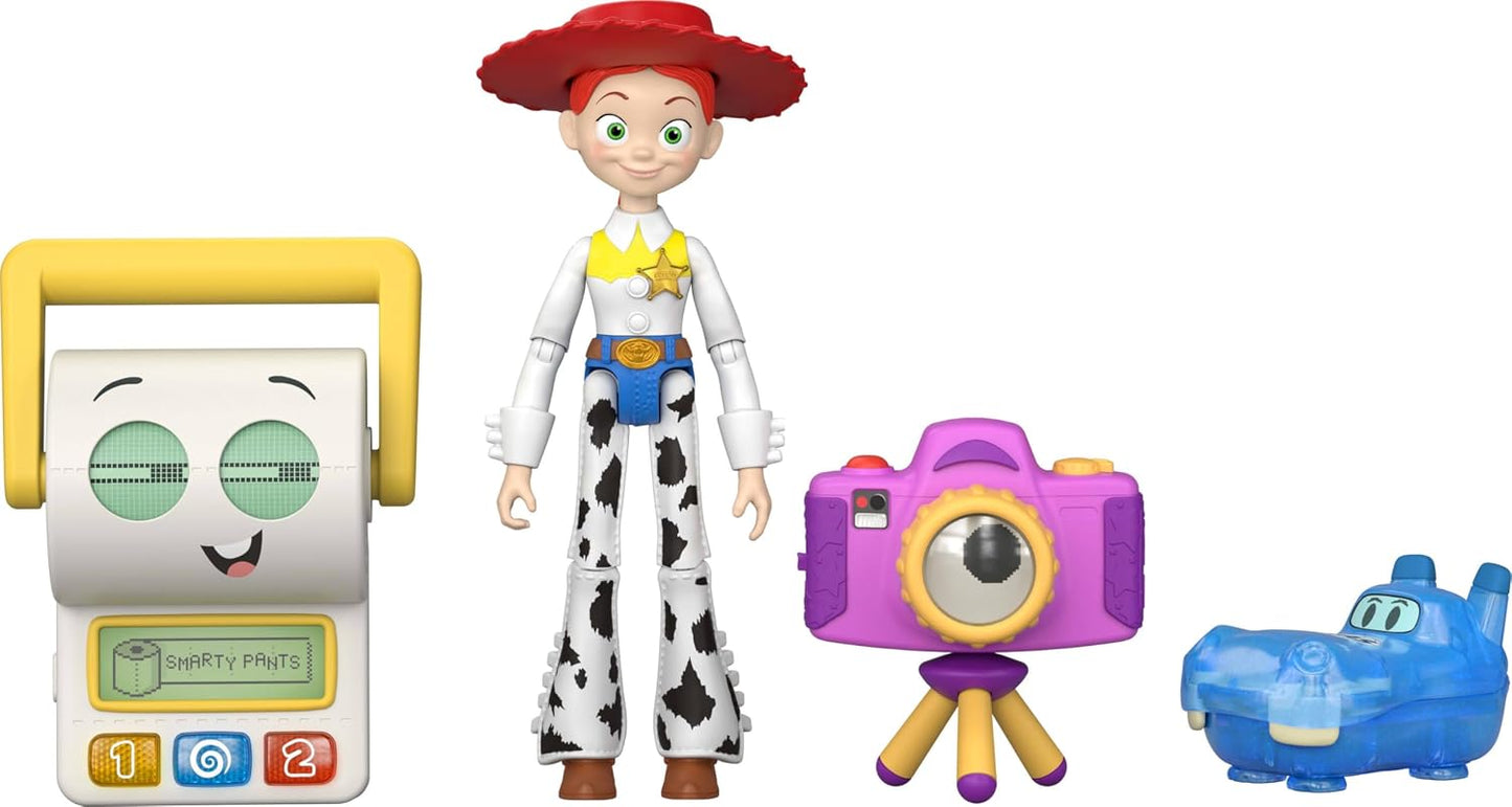Hot Mattel Disney and Pixar Toy Story 5 Jessie & Figures | Jessie & Double A Team Action Figures Multipack, 7-inch Playscale, Posable, Movie Accurate Toys (Amazon Exclusive)