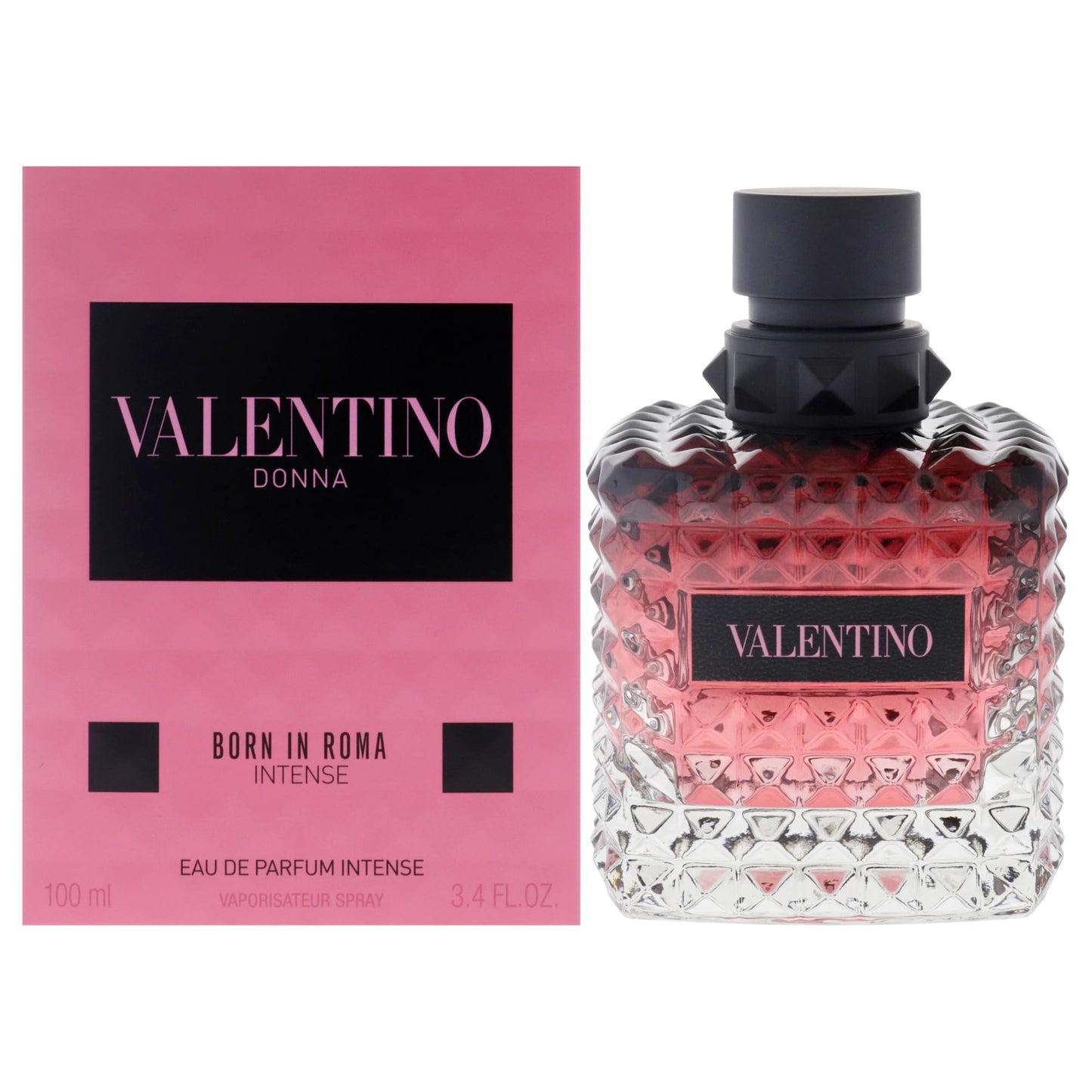 Hot Valentino Donna Born In Roma Intense Eau de Parfum Spray for Women, 3.4 Ounce