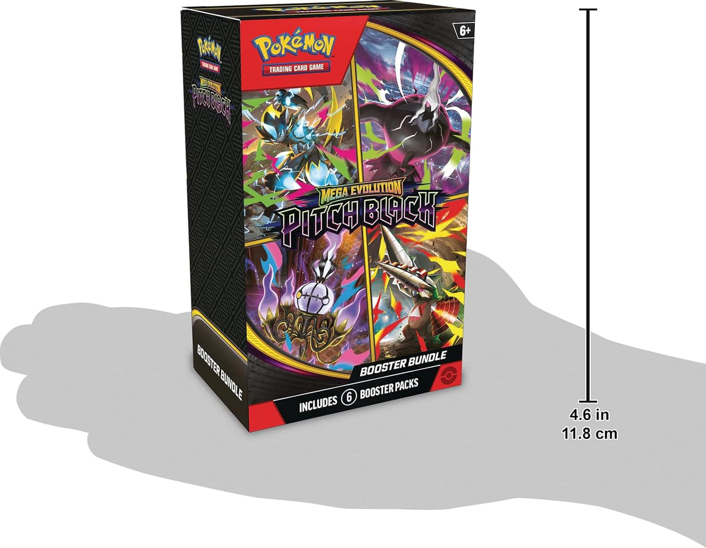 HotPokémon TCG: Mega Evolution—Pitch Black Booster Bundle