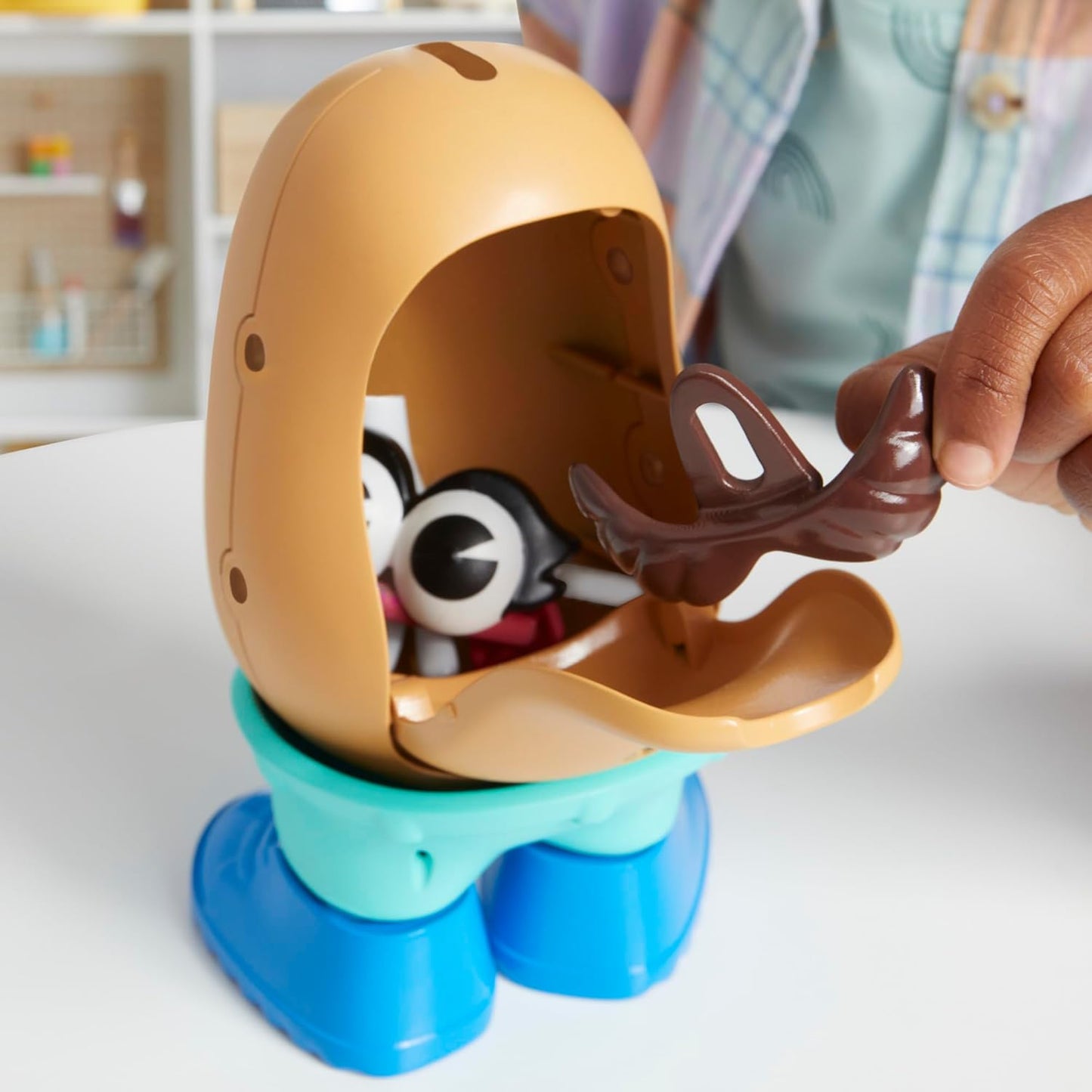 HotPotato Head Create Your Family Set with 44 Parts and Pieces, Creative Toddler and Preschool Toys for 2 Year Old Girls and Boys and Up (Amazon Exclusive)