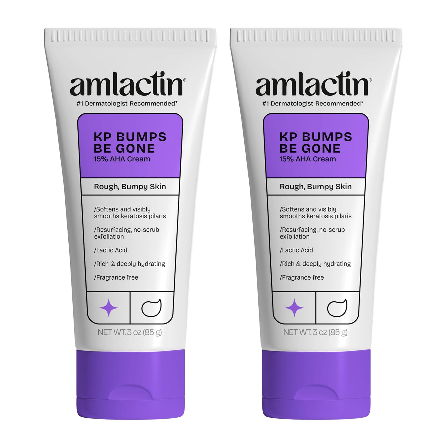 HotAmLactin KP Bumps Be Gone Body Cream, 15% Lactic Acid, 3 oz | 15% lactic acid body cream helps smooth keratosis pilaris bumps, exfoliate rough skin and moisturize dry areas.