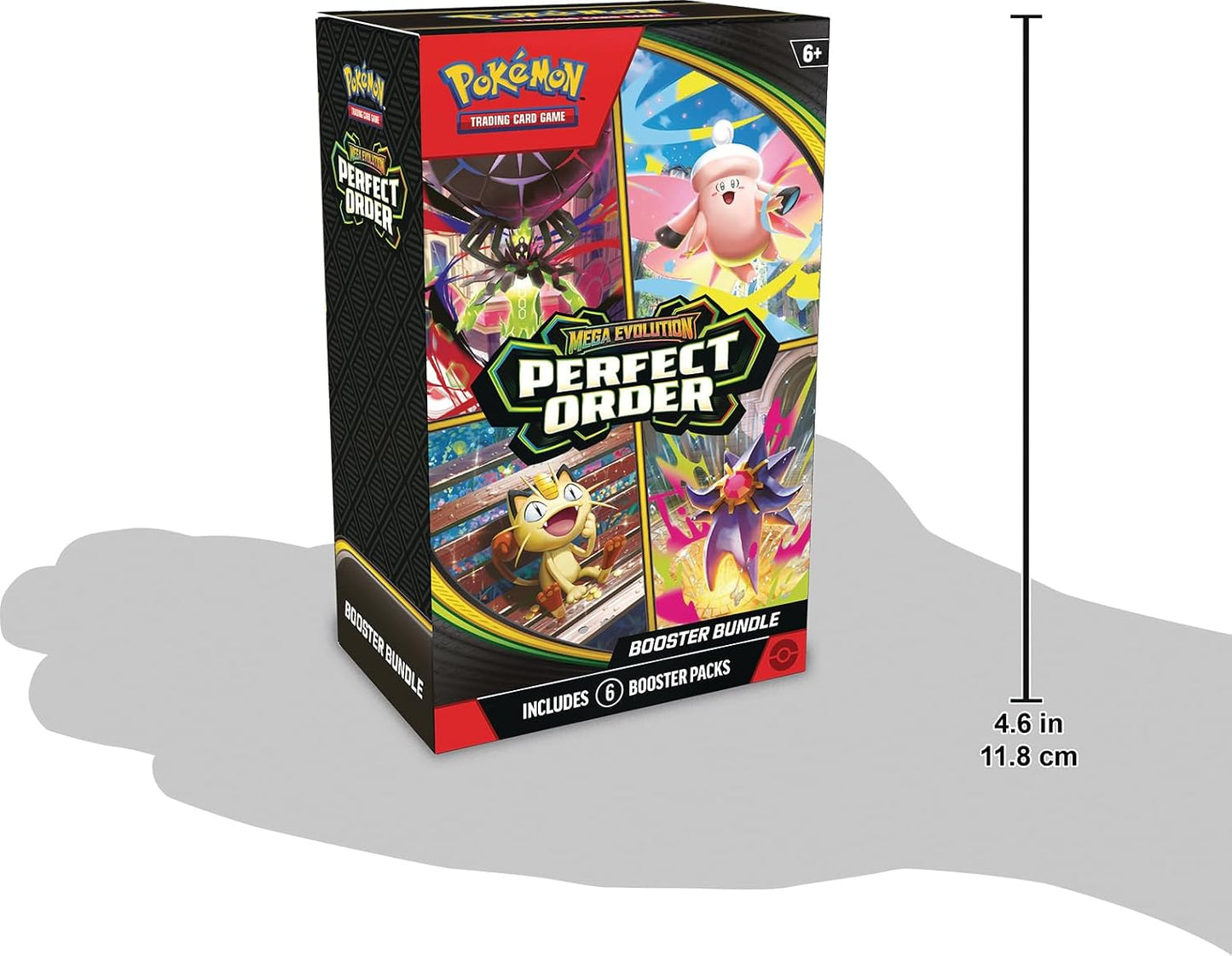 Hot Pokémon TCG: Mega Evolution—Perfect Order Booster Bundle