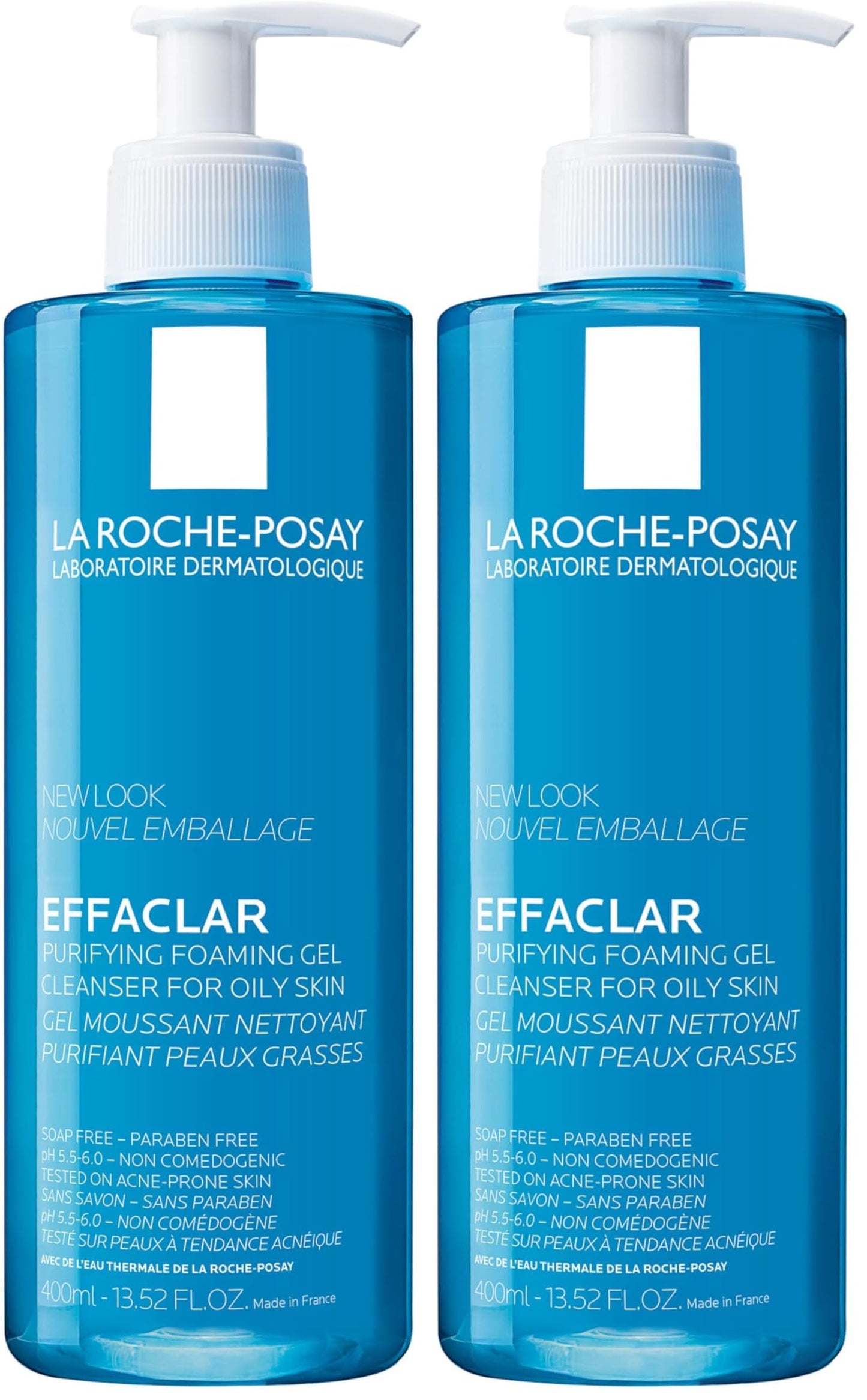 HotLa Roche-Posay Effaclar Purifying Foaming Gel Cleanser for Oily Skin, With Zinc Pidolate To Remove Excess Oil, Alcohol Free & Oil Free, Face Wash For Oily Skin, Dermatologist & Sensitive Skin Tested
