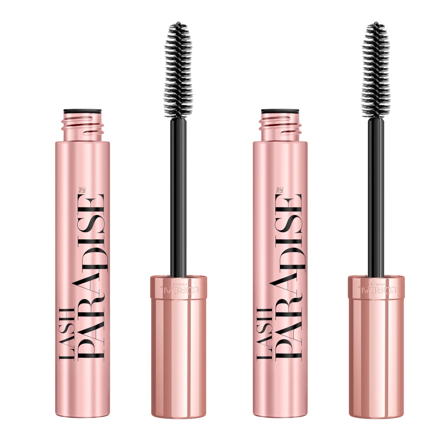 HotL'Oreal Paris Makeup Voluminous Lash Paradise Mascara, Voluptuous Volume, Intense Length, Feathery Soft Full Lashes, No Flaking, No Smudging, No Clumping, Blackest Black, 0.25 Fl Oz (Pack of 1)