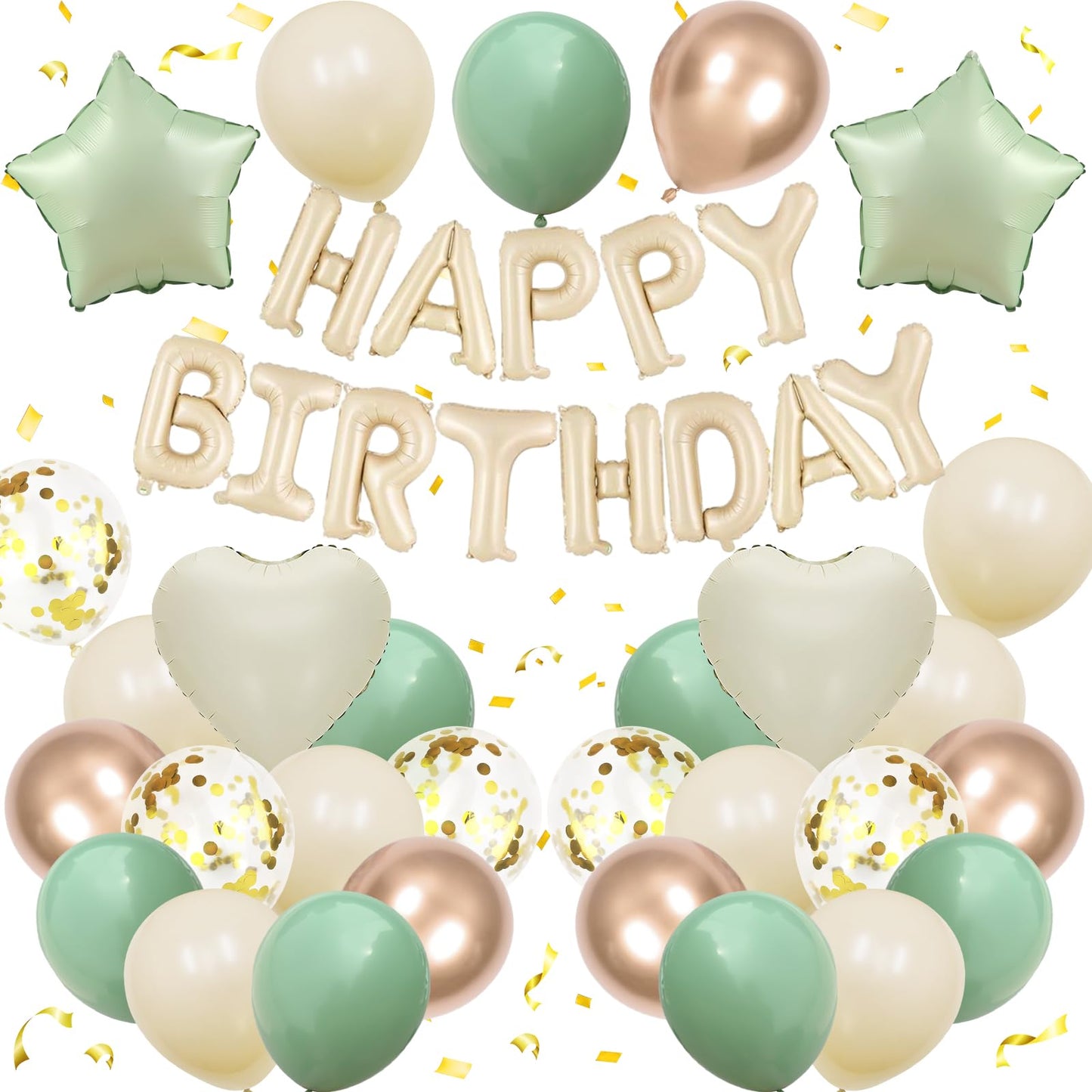 HotNavy Blue and Black Birthday Decorations for Men,Blue Black White Balloons Happy Birthdays Balloon Banner Silver Confetti Balloons for Men Boy Girls Women Adults Birthday Party Decorations