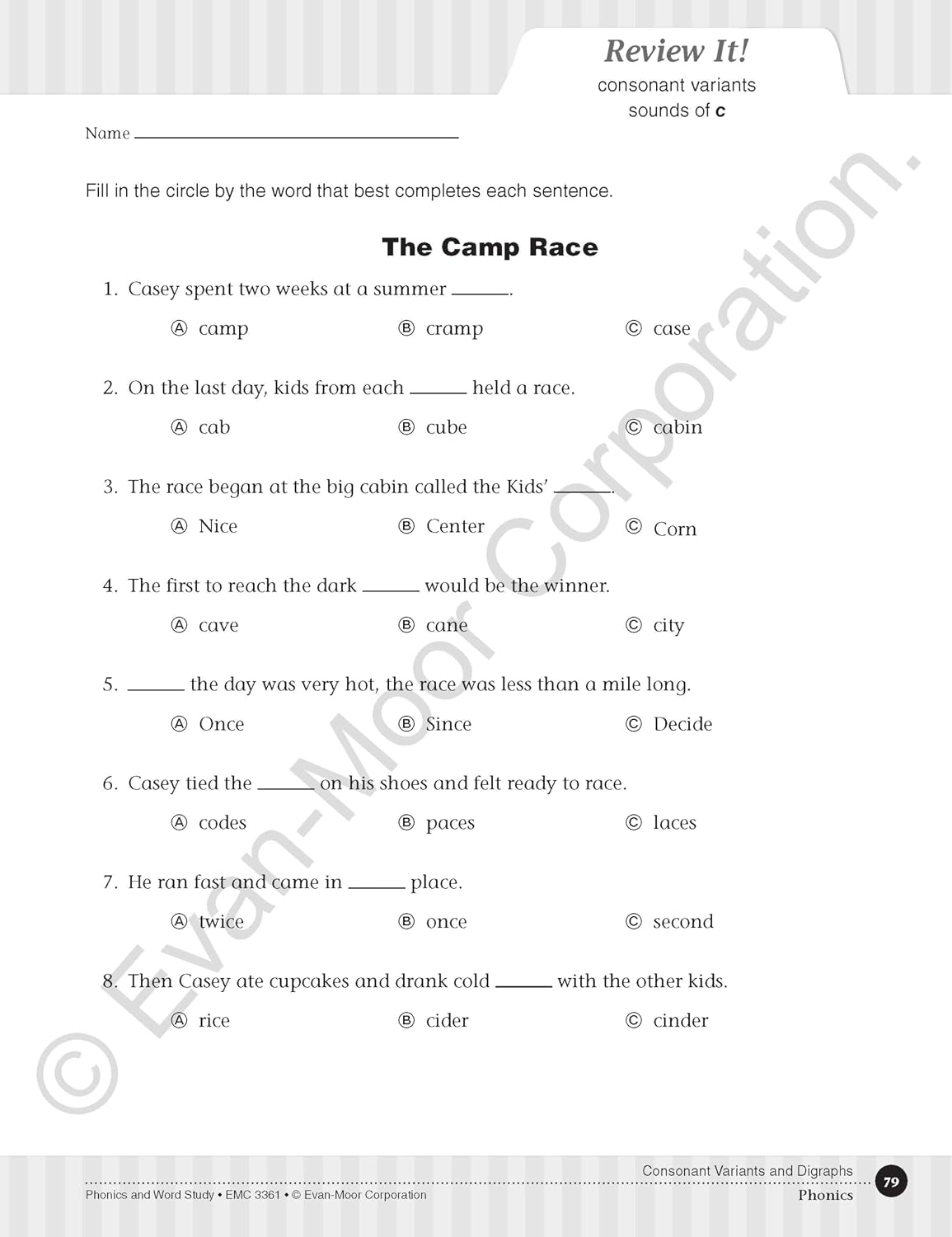 Hot Evan-Moor Phonics and Word Study for Struggling Readers