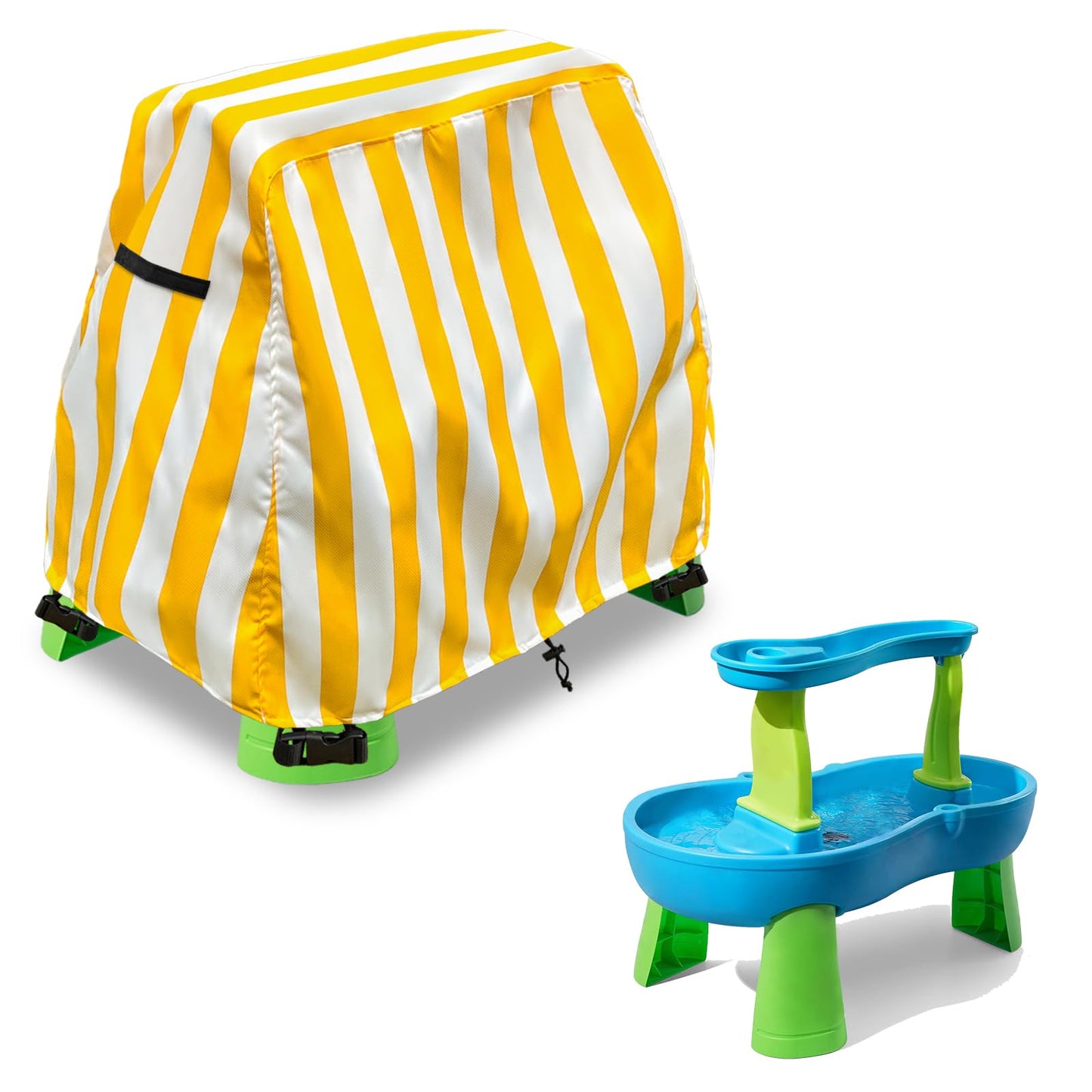 HotKids Water Table Cover Fit Rain Showers Splash Pond Water Table,Waterproof Dust Proof Anti-UV Outdoor Toys Cover-Cover only