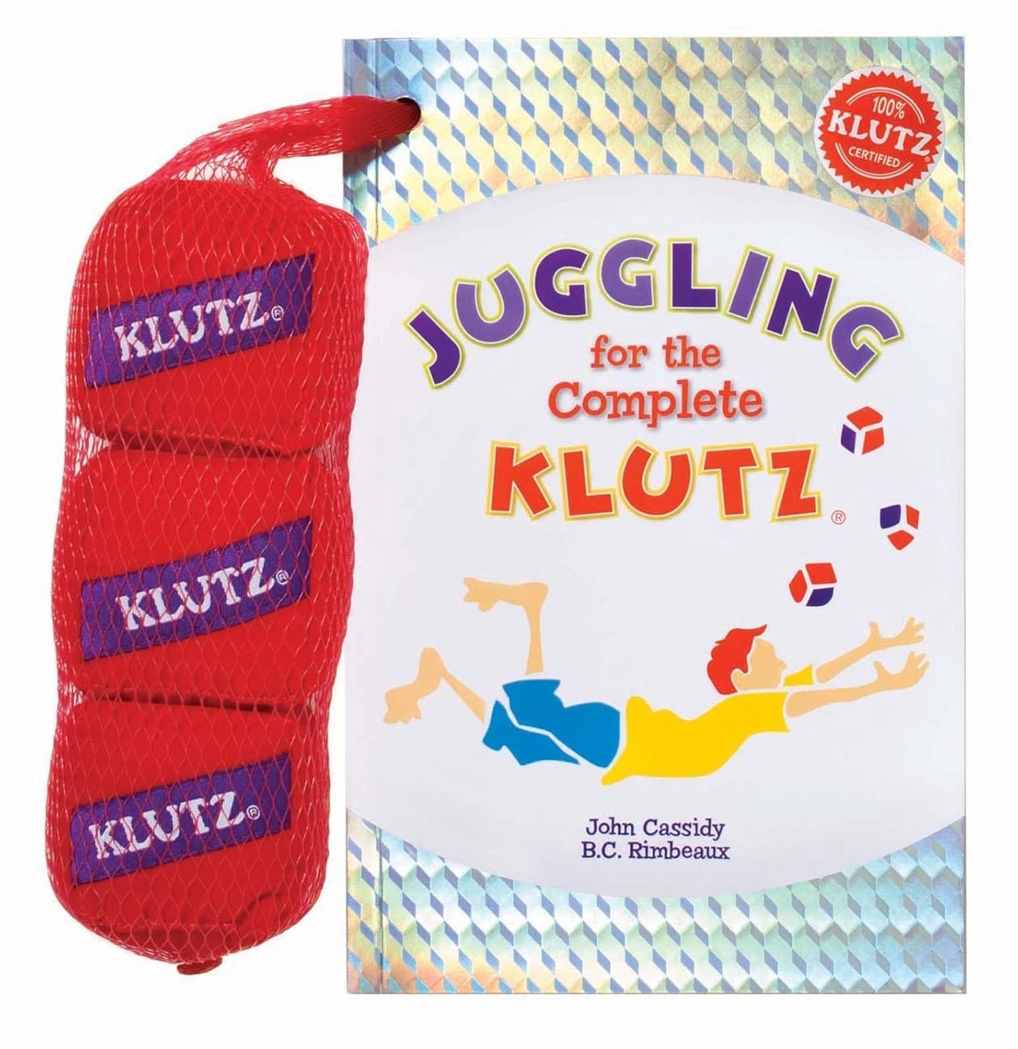 Hot Juggling for the Complete Klutz 5.5" Length x 2.5" Width x 8.5" Height, Red, White