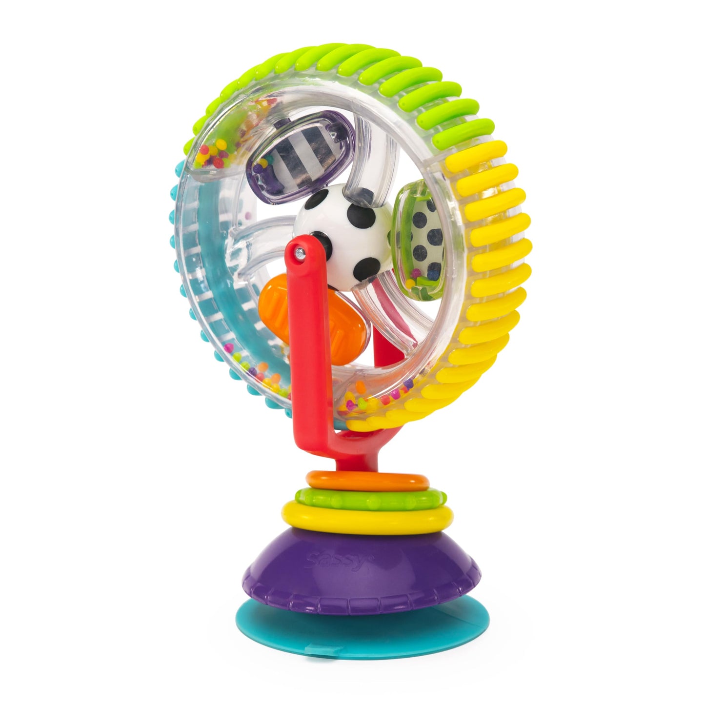 Hot Sassy Wonder Wheel Spinning High Chair Tray Toy, Age 6+ Months