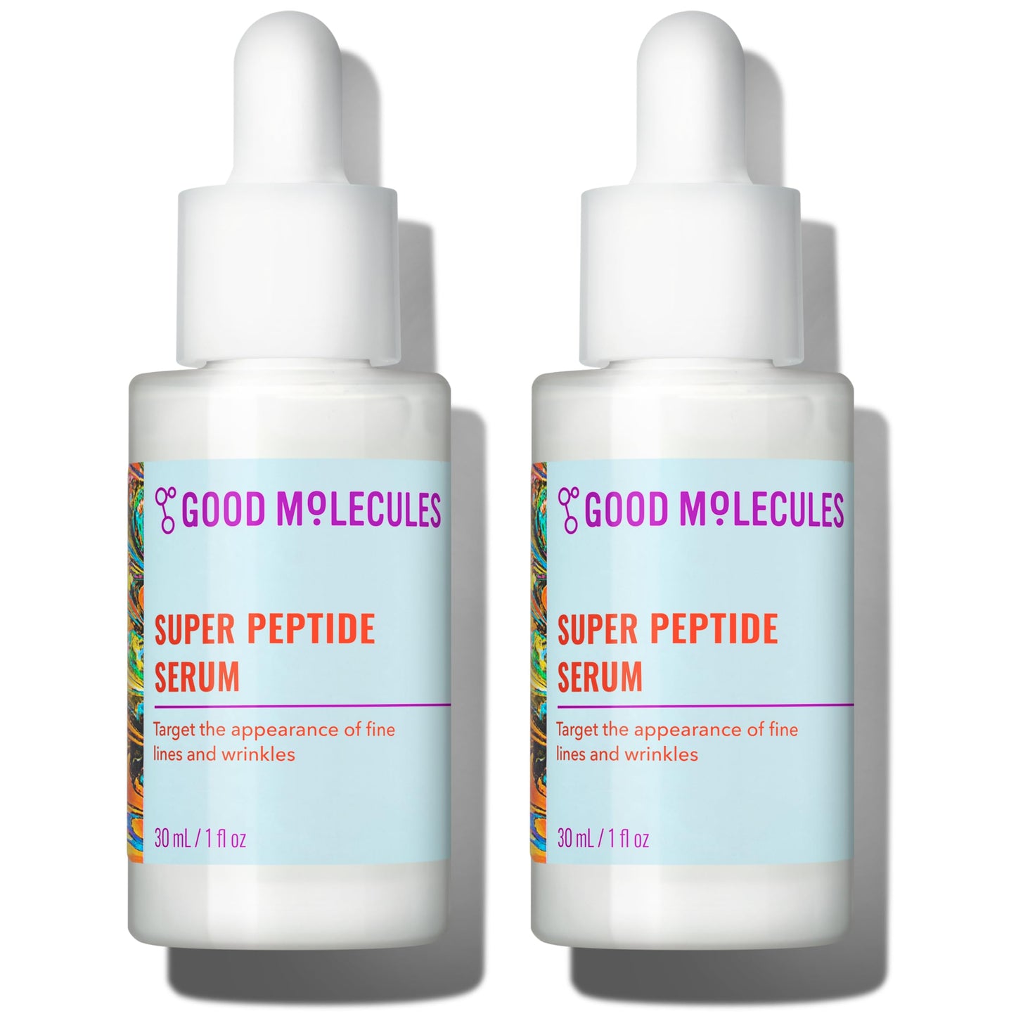 HotGood Molecules Super Peptide Serum - Anti-aging Facial Serum with Peptides and Copper Tripeptides to Plump and Firm - Water-Based Skincare for Face