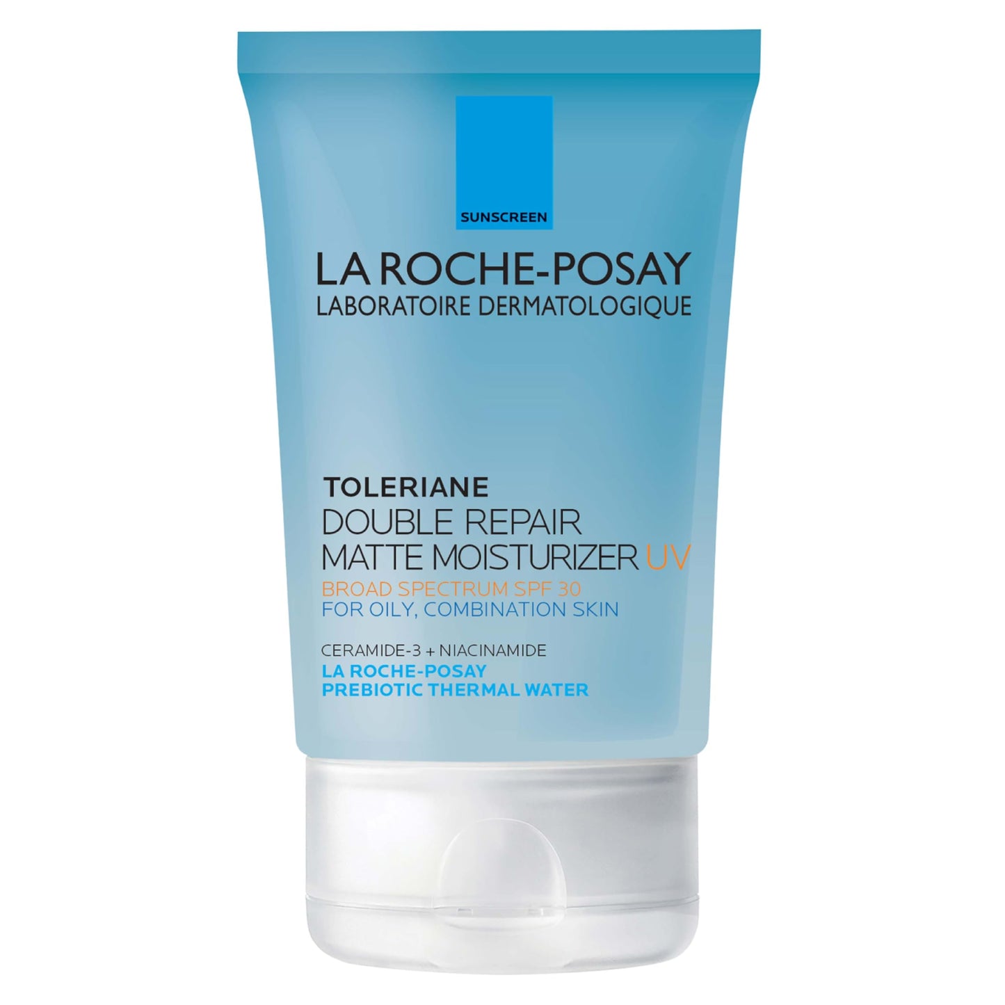 HotLa Roche-Posay Toleriane Double Repair Matte Face Moisturizer, Daily Moisturizer For Oily Skin With Ceramide And Niacinamide For All Skin Tones, Oil Free, Non-Comedogenic, Available with SPF 30