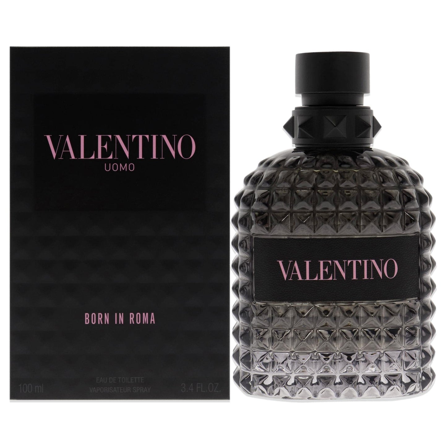 Hot Valentino Uomo Born In Roma for Men 3.4 oz Eau de Toilette Spray |