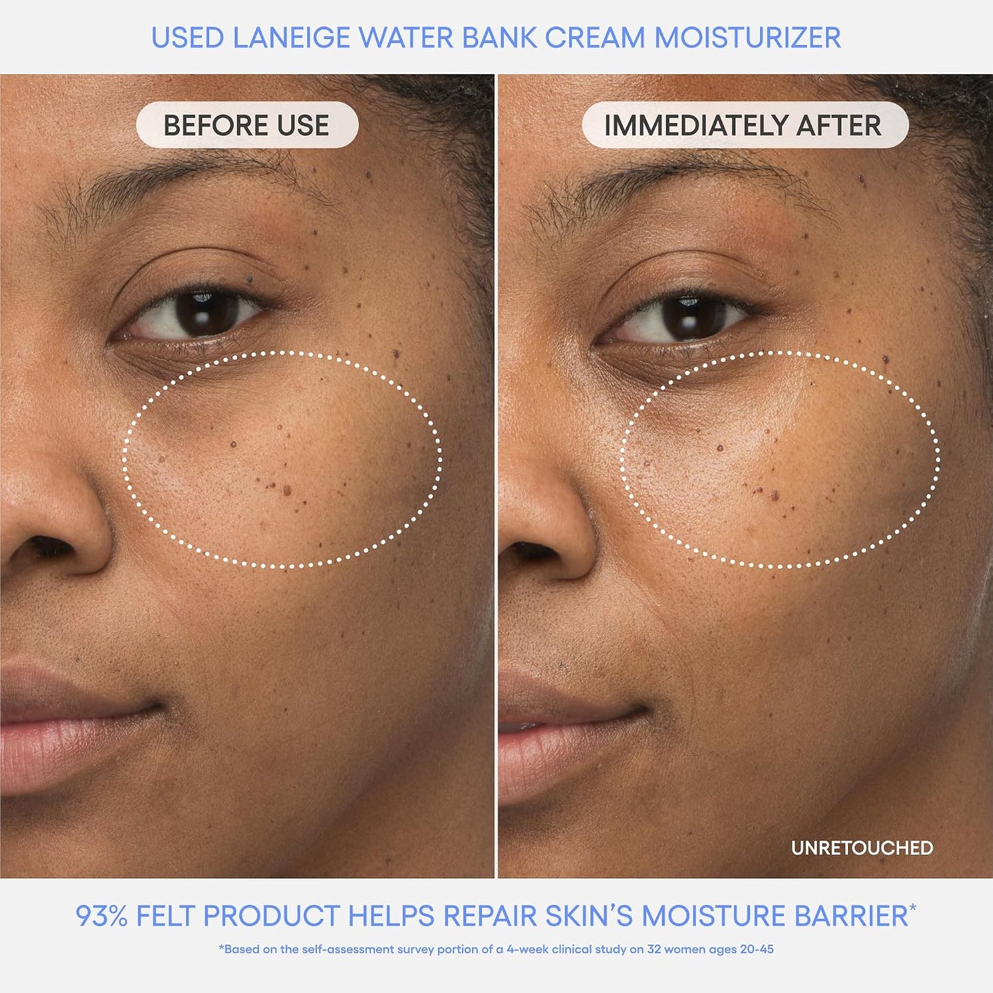 HotWater Bank Blue Hyaluronic Acid Cream Daily Face Moisturizer: Hydrating Korean Lightweight Face Cream with Ceramides & Squalane for Lasting Deep Hydration & Skin Barrier Support