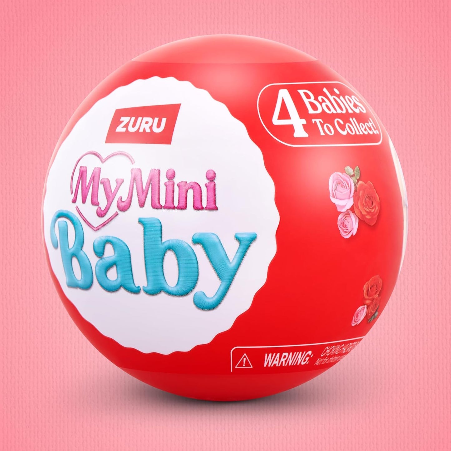 HotMY MINI Baby Sweet Hearts 2 Pack by ZURU – Collectible Mystery Capsule Baby Doll with Accessories & Playset, Realistic Miniature Toy for Girls Ages 3+