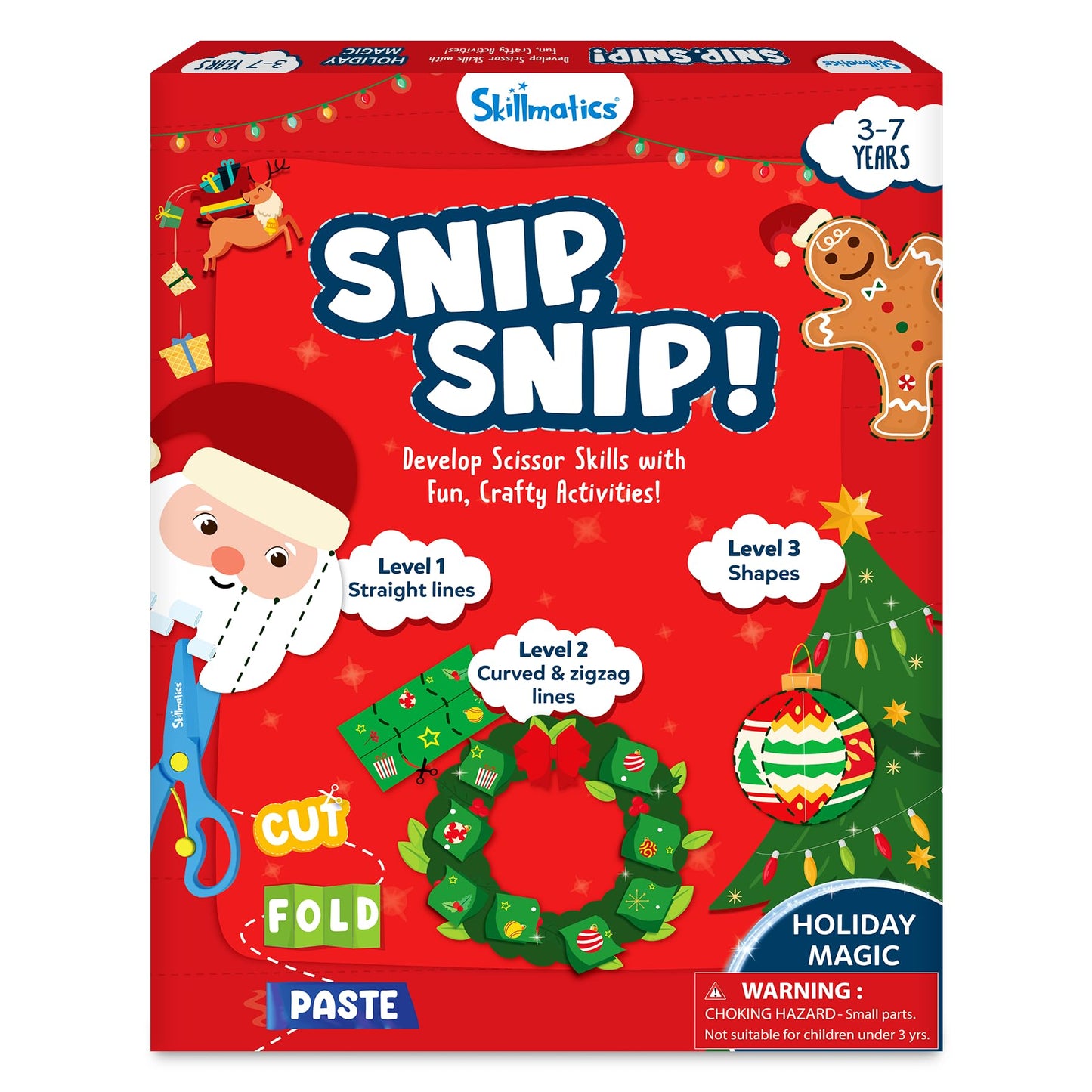Hot Skillmatics Scissor Skills Preschool Activity Book – Snip Snip PAW Patrol
