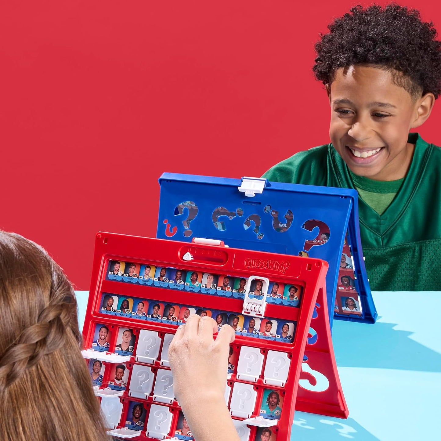 HotGuess Who? NFL Edition Board Game | Officially Licensed NFL Game for Kids and Families | Ages 6+ | 2 Players | 15 Mins. | Football Games